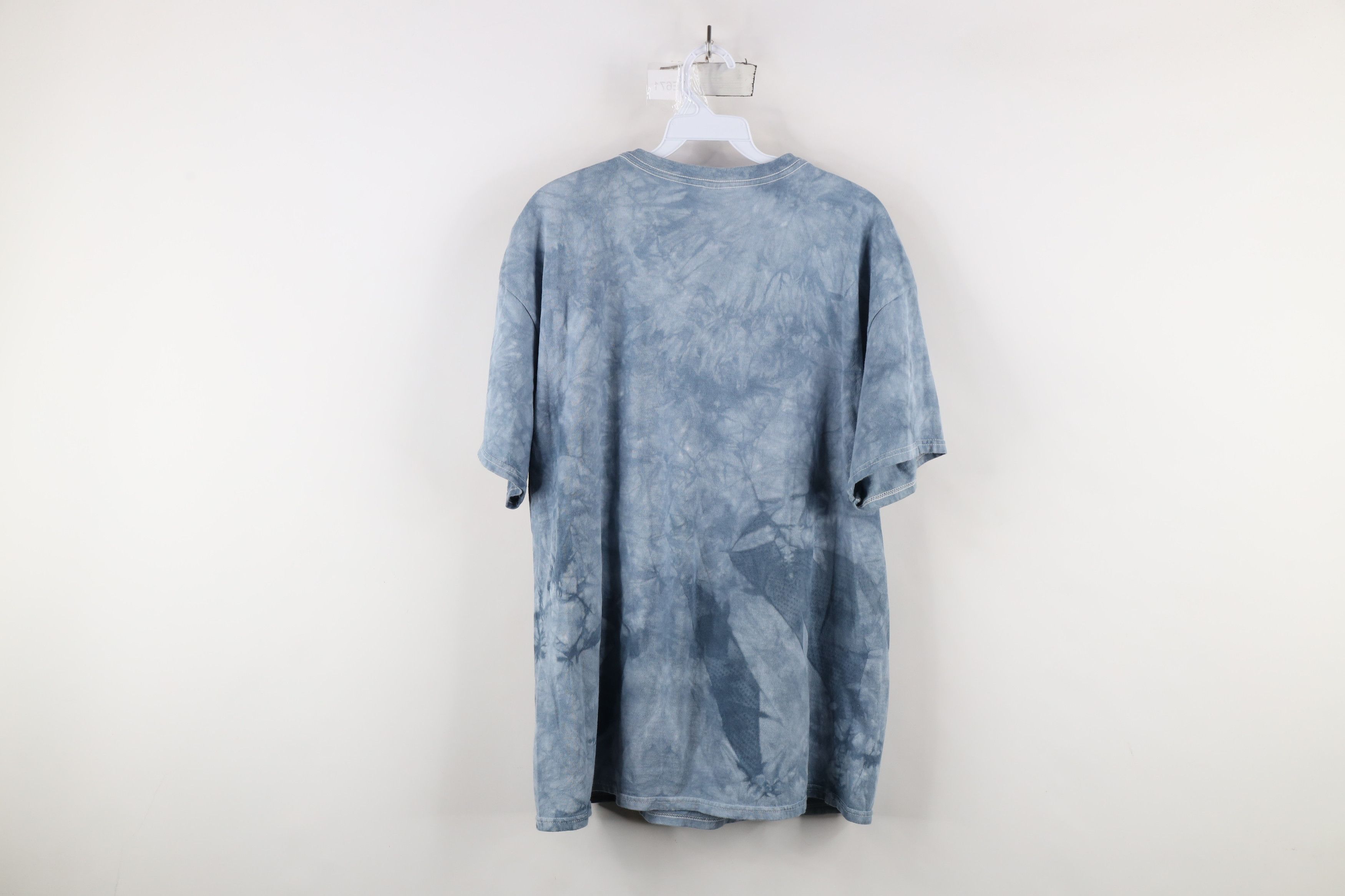 Vintage Vintage 90s Y2K Streetwear Country Acid Wash T-Shirt Blue Size US XL / EU 56 / 4 - 10 Thumbnail