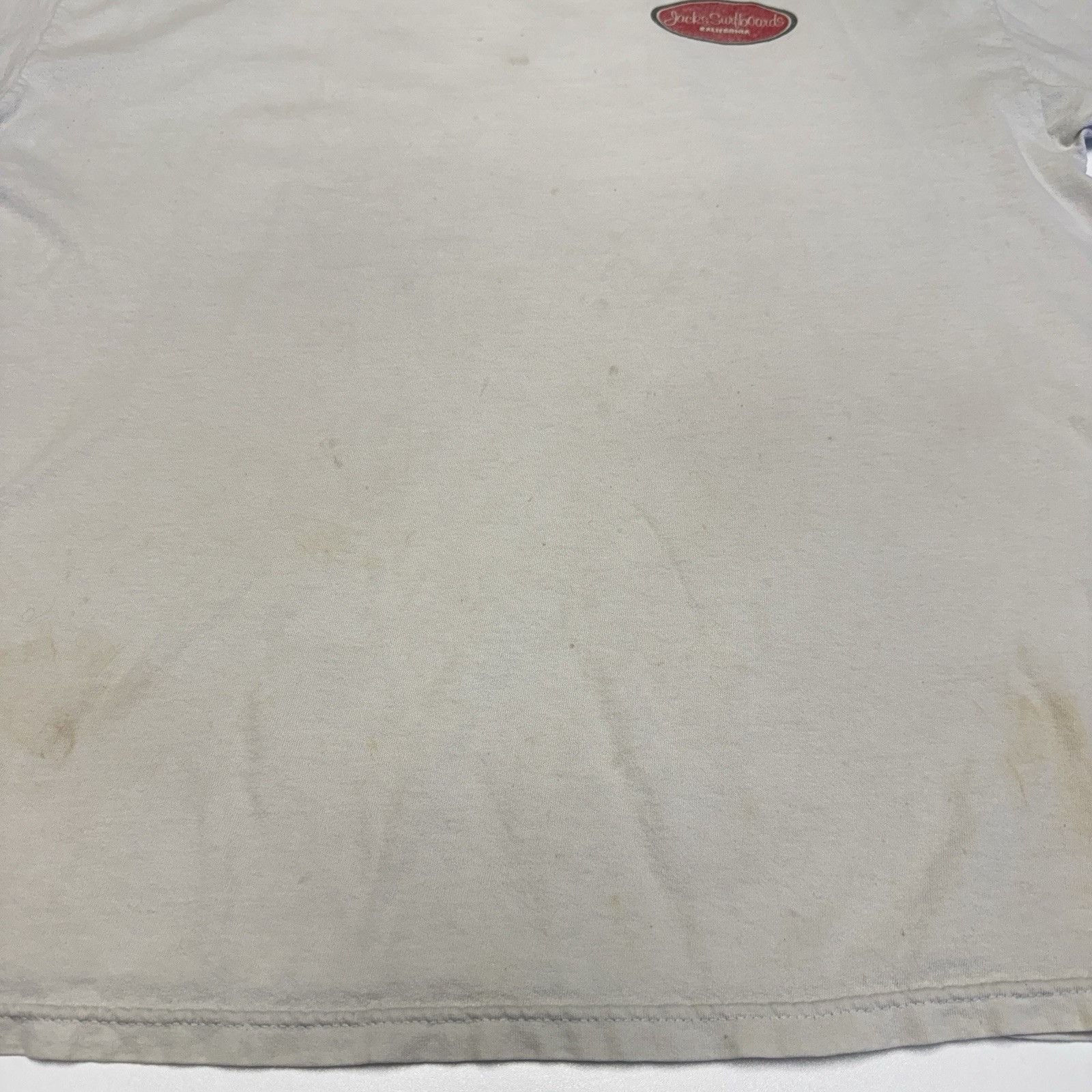 Vintage Vintage Jacks Surfboards T Shirt Mens 2XL 24x29.5 White Size US XXL / EU 58 / 5 - 7 Thumbnail