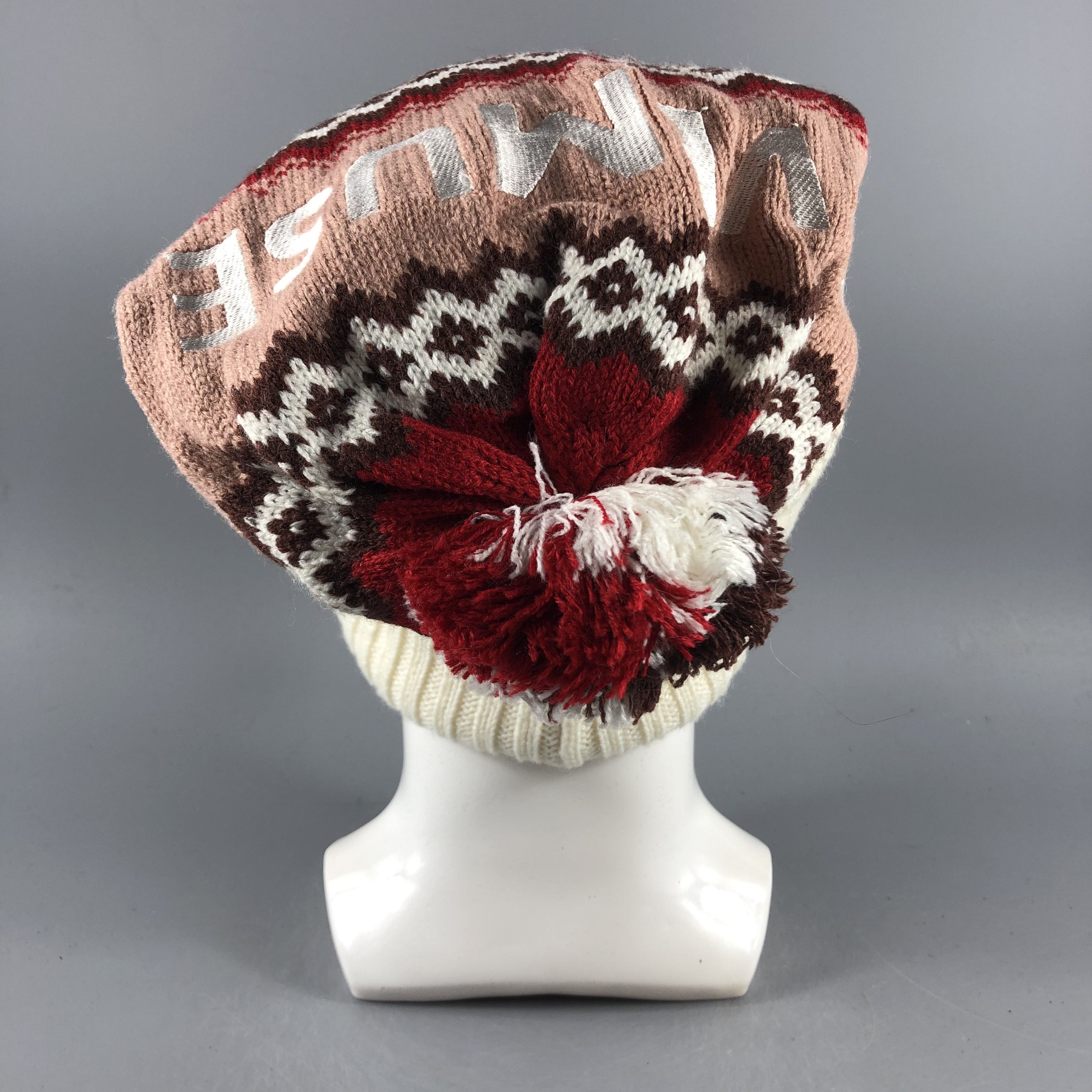 Japanese Brand × Vintage CatChup Slouchy Beanie Snow Hat Snow Cap -D244 Size ONE SIZE - 3 Thumbnail