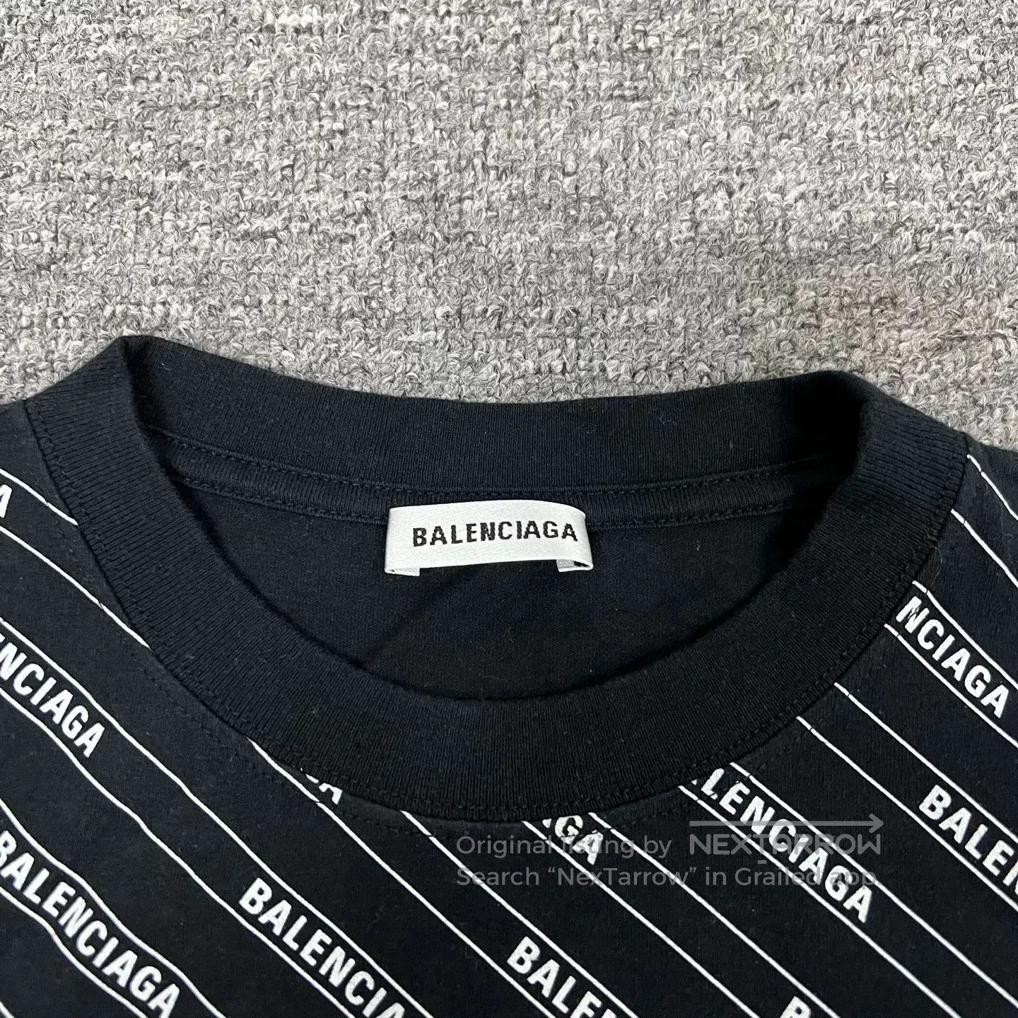 Balenciaga Balenciaga Printed Short Sleeve T-Shirt. Size US L / EU 52-54 / 3 - 2 Thumbnail