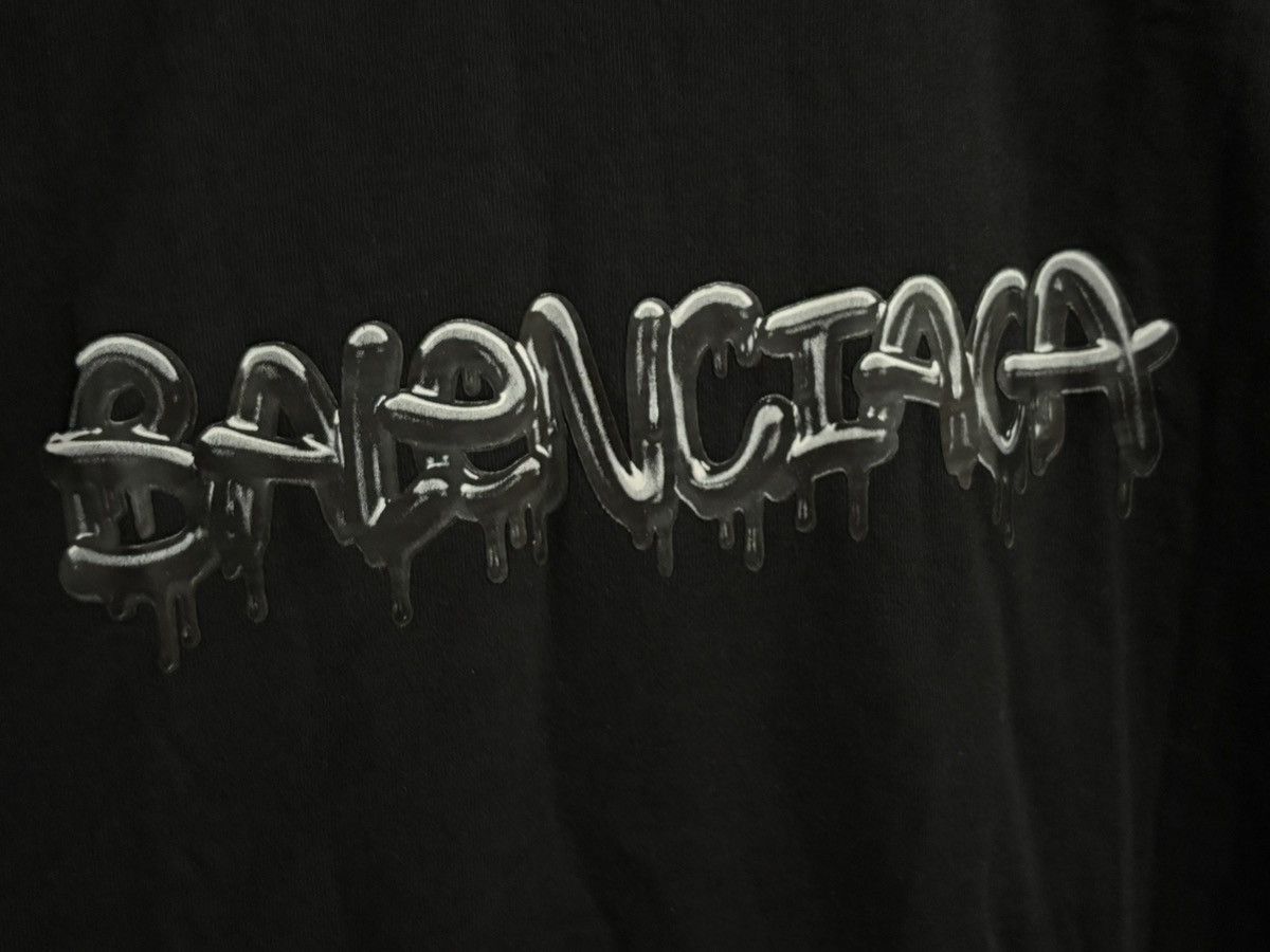Balenciaga Balenciaga black logo shirt Disney lettering Size US L / EU 52-54 / 3 - 5 Thumbnail