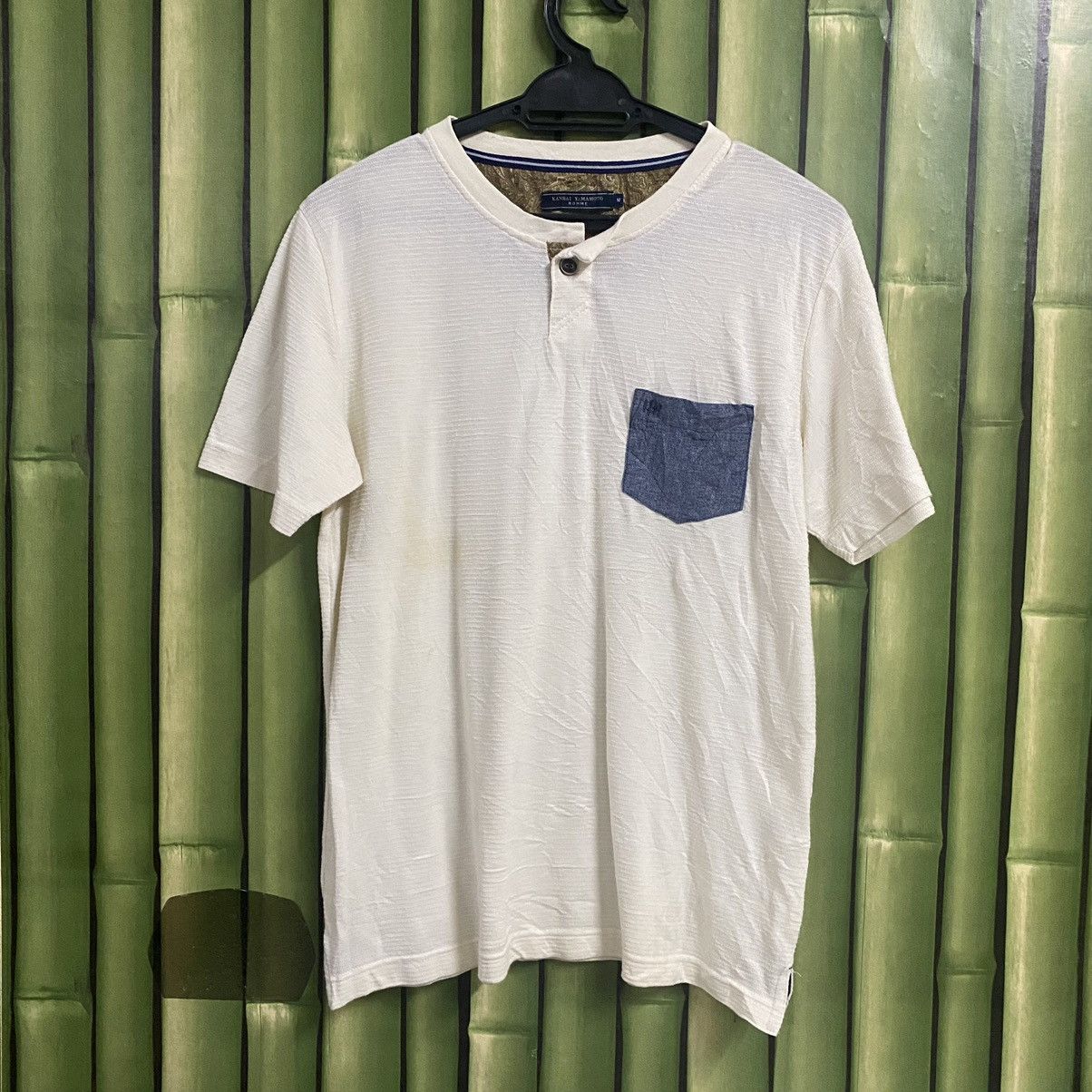 Japanese Brand × Kansai Yamamoto × Vintage Kansai Yamamoto Homme single button x Vintage Size US M / EU 48-50 / 2 - 1 Thumbnail