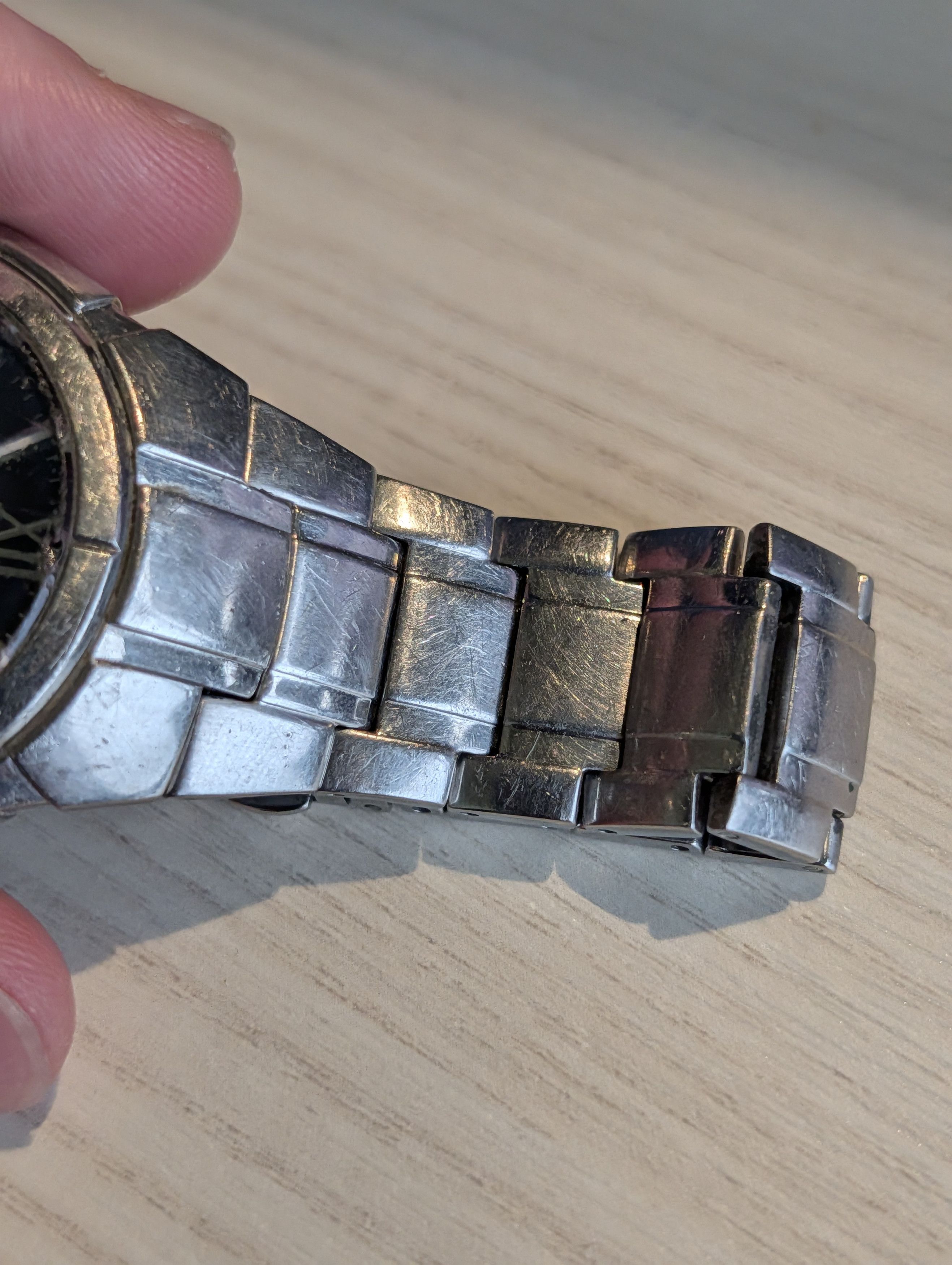 Seiko Seiko Solar 100M Date Complication Black Dial Watch Size ONE SIZE - 5 Thumbnail