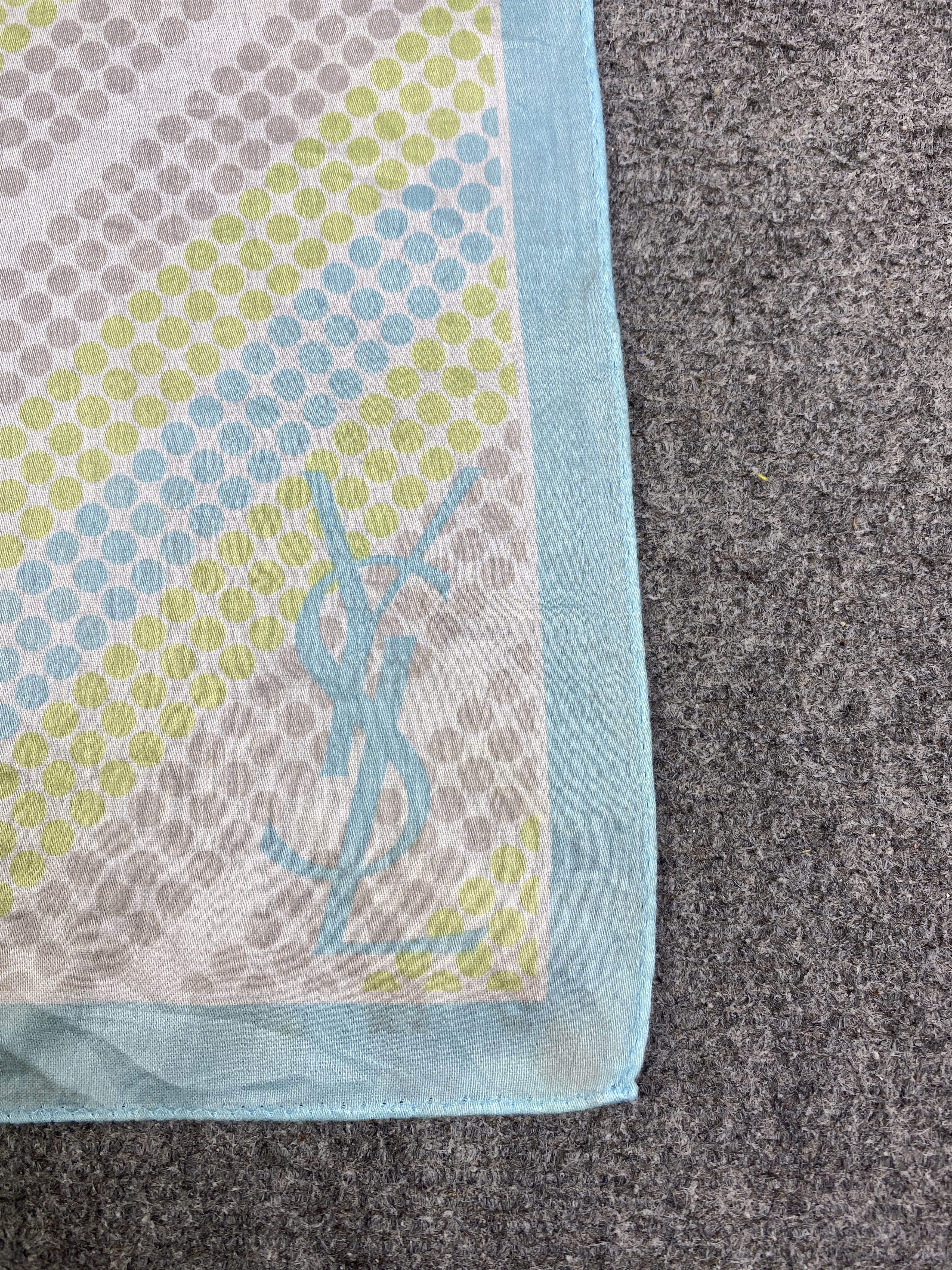 Yves Saint Laurent Vintage Yves Saint Laurent Handkerchief / Bandana HKC1037 Size ONE SIZE - 5 Thumbnail