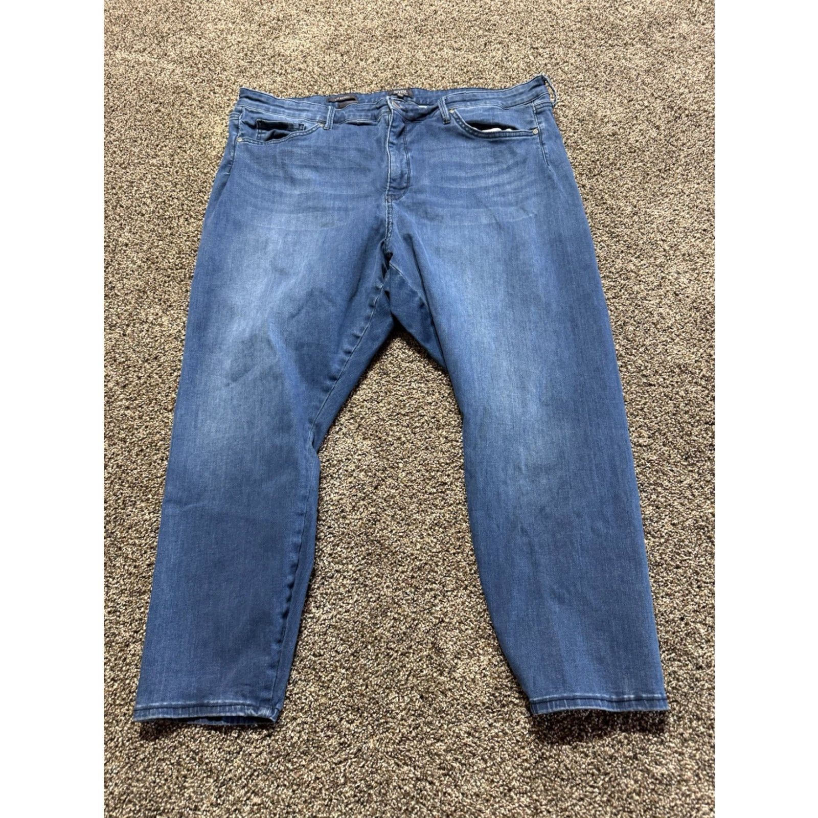 NYDJ NYDJ Women's Pants 22W Blue Denim Skinny Flex Stretch Ankle Plus Size 22WP Womens Shirts? Size 40" / US 18 - 2 Thumbnail