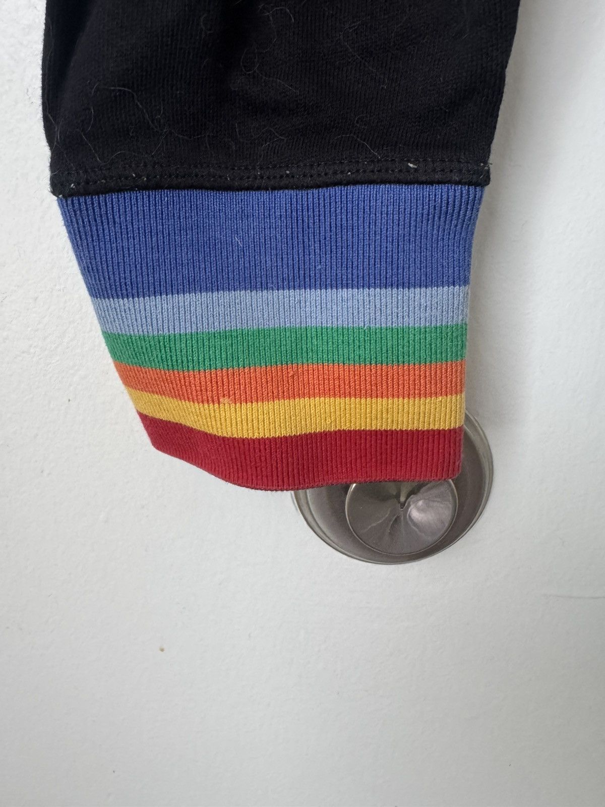 Loewe Loewe Rainbow Black Rib Zip Hoodie Size US S / EU 44-46 / 1 - 3 Thumbnail