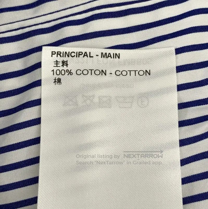 Louis Vuitton Louis Vuitton Blue Cotton Blouse for Women . Size XS / US 0-2 / IT 36-38 - 7 Thumbnail