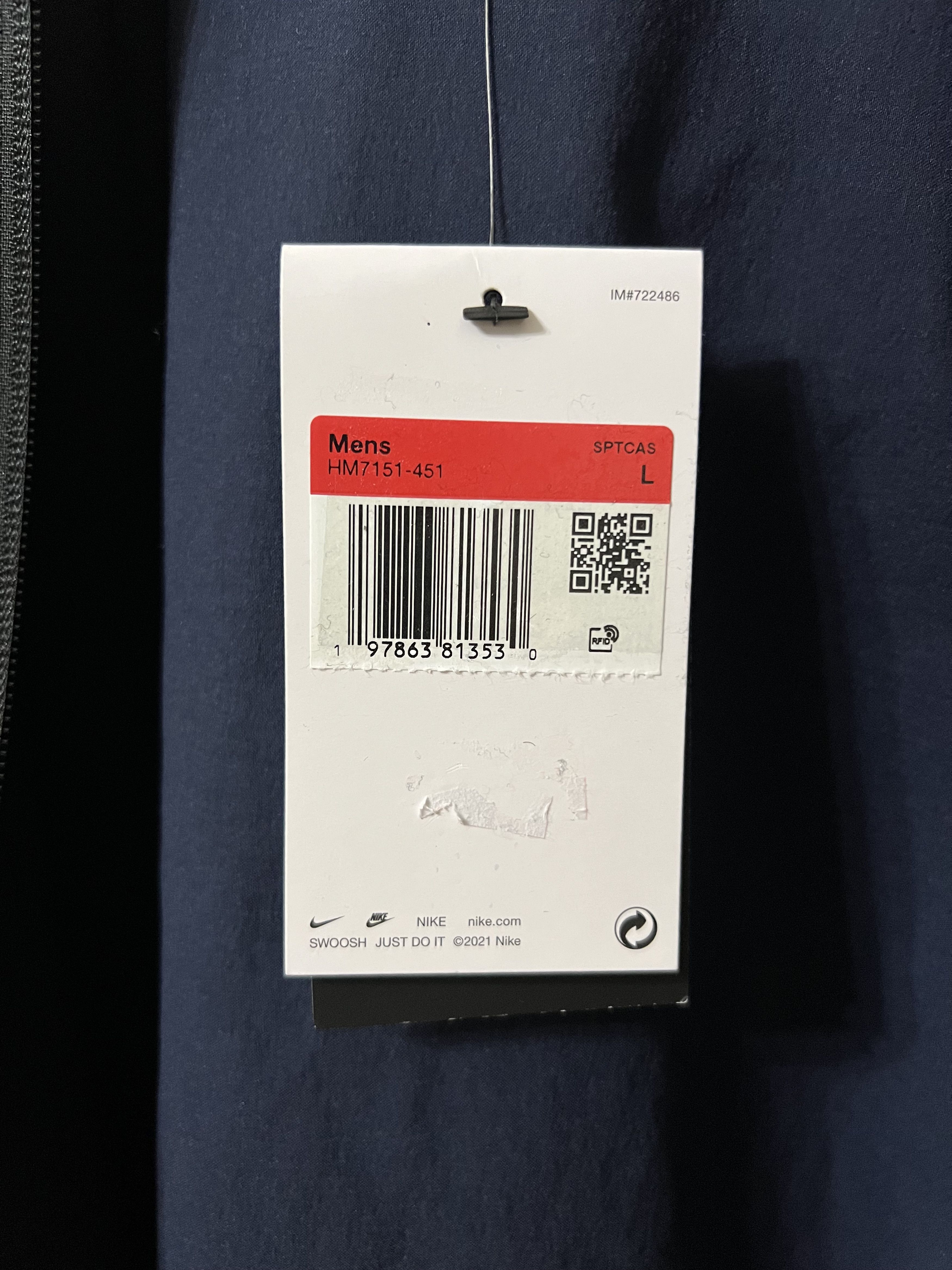 Nike Nike Tech Windrunner Woven Full-Zip Jacket Obsidian Size L Size US L / EU 52-54 / 3 - 4 Thumbnail