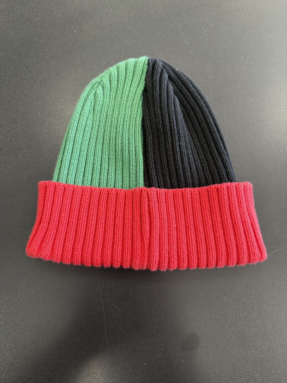 Supreme Supreme Overdyed Beanie SS20 GREEN BLACK RED Size ONE SIZE - 3 Thumbnail