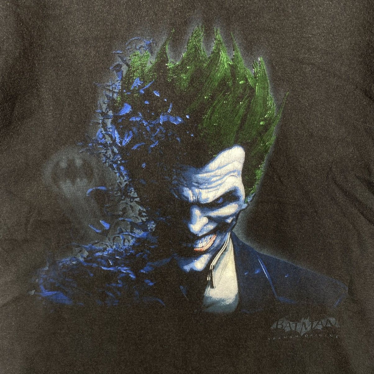 DC Comics BATMAN ARKHAM ORIGINS Joker Graphic Game Tee Shirt Size US M / EU 48-50 / 2 - 2 Thumbnail