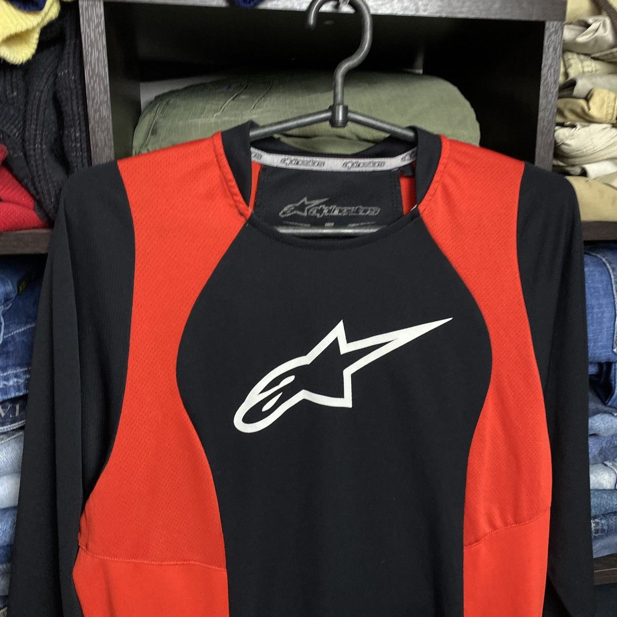 Alpinestars Mens Alpinestars Big Logo cycling sports longsleeve size S Size US S / EU 44-46 / 1 - 2 Thumbnail