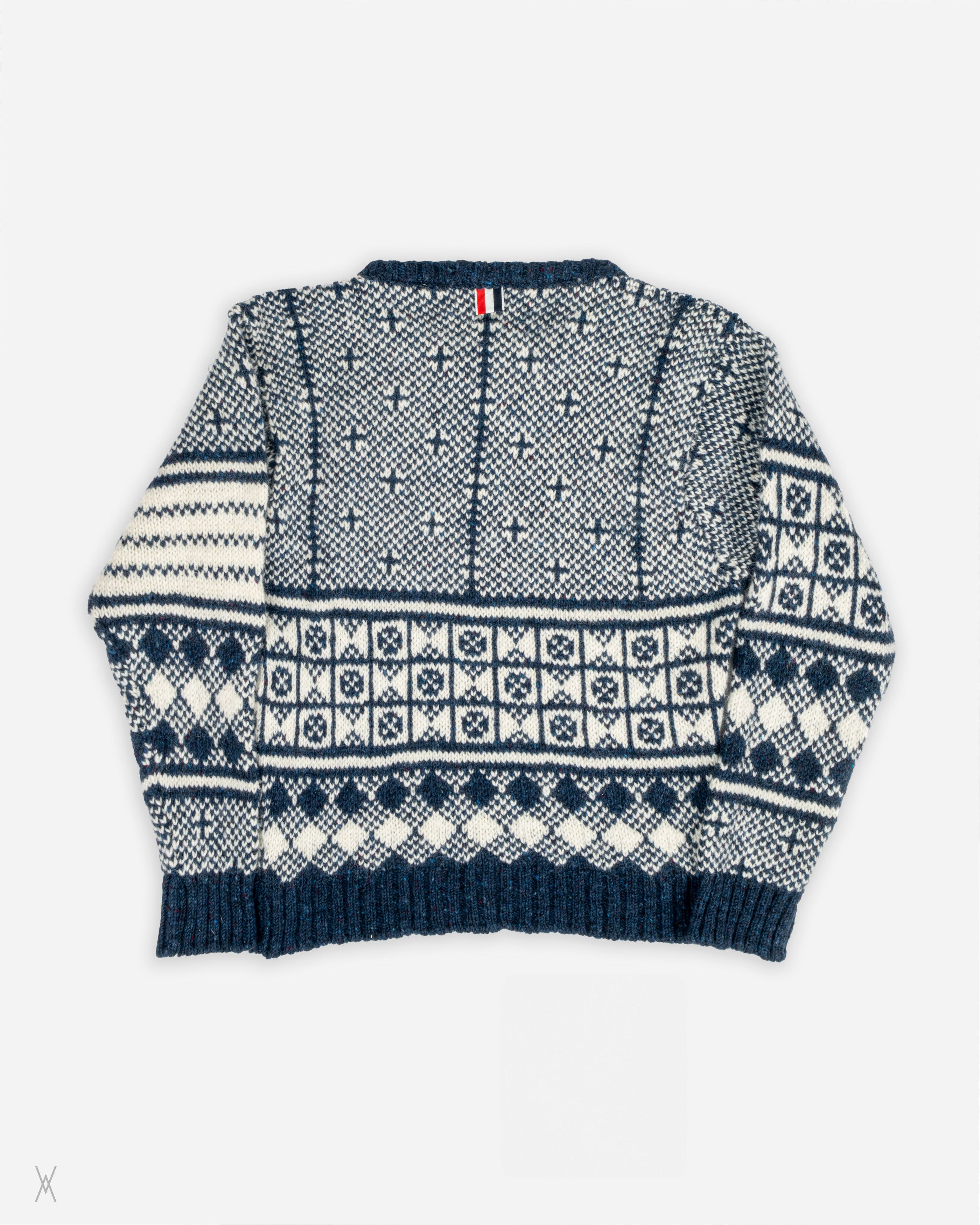 Thom Browne Thom Browne heavy knit sweater Size US M / EU 48-50 / 2 - 2 Thumbnail