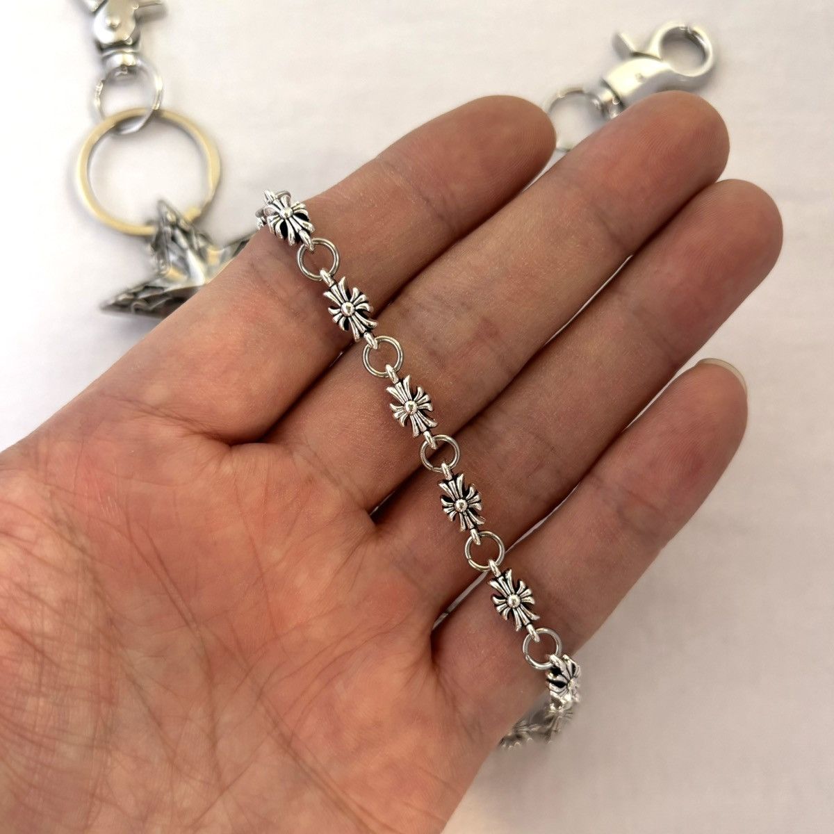 Other Pentagram Star Cross Pants Chain for Men Women,Jeans Chain Size ONE SIZE - 5 Thumbnail