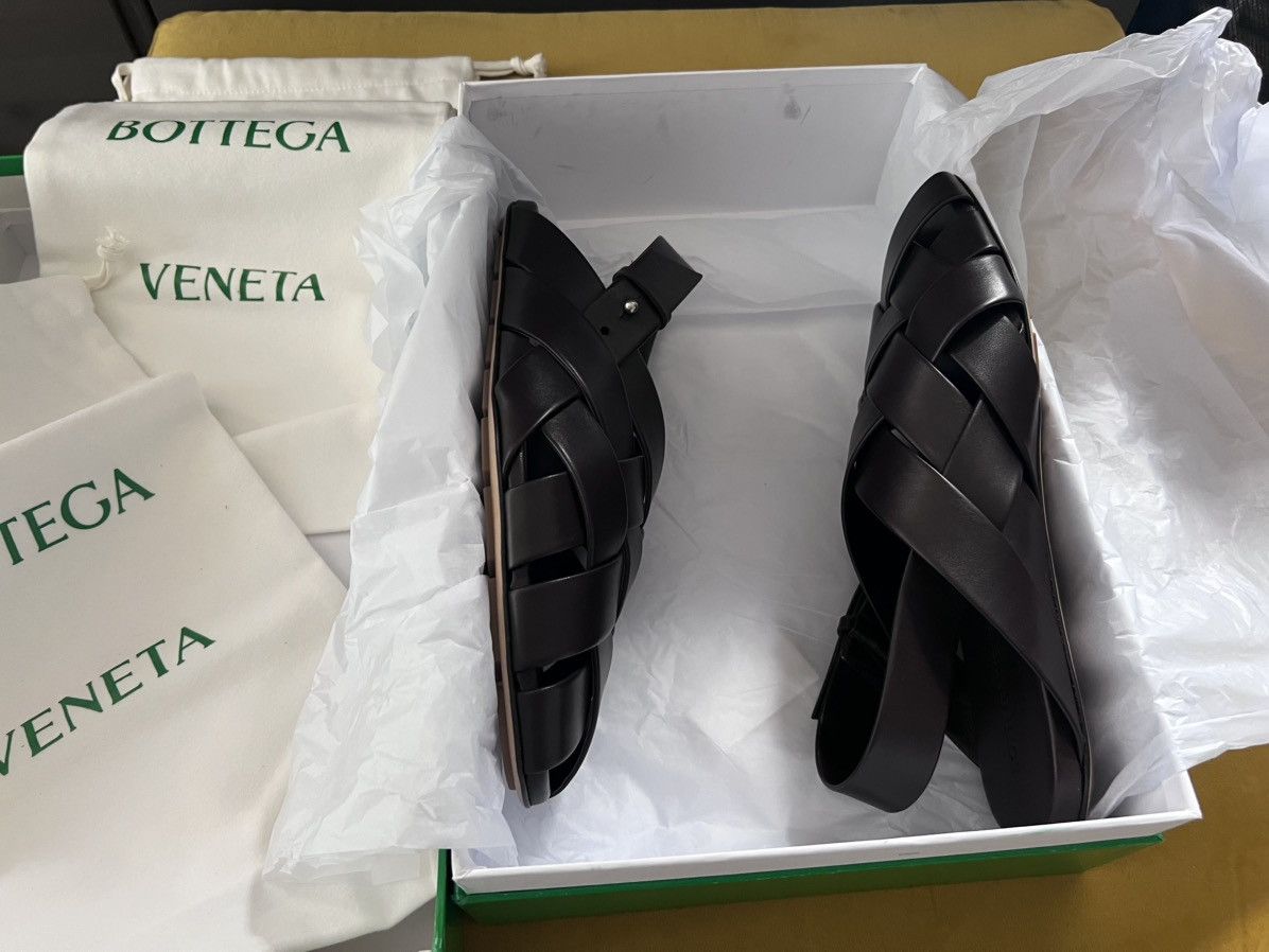Bottega Veneta NIB intrecciato leather sandals, EU43, Italy Size US 10 / EU 43 - 3 Thumbnail