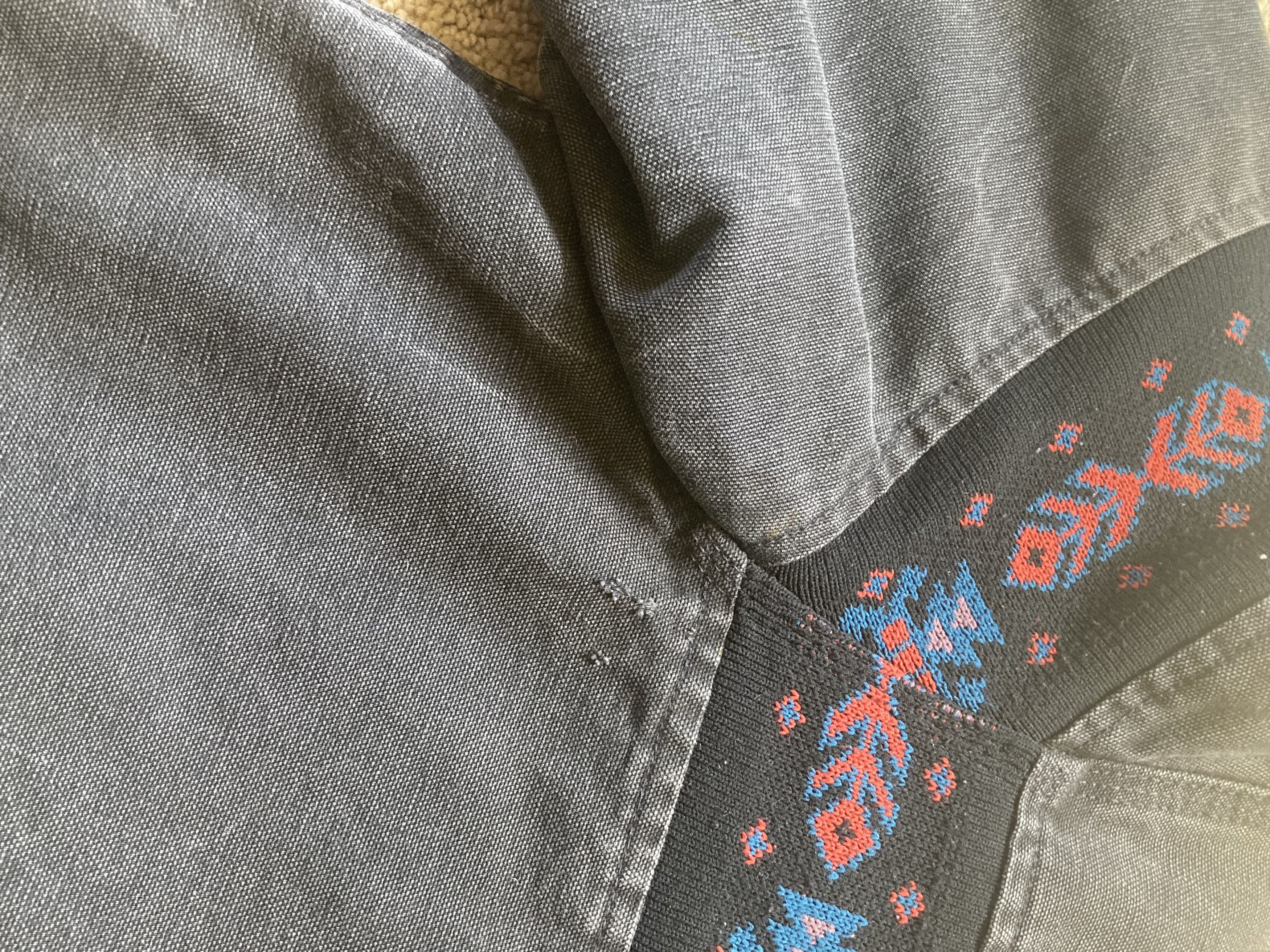 Carhartt Vintage Rare 90's Navajo/Aztec Carhartt Jacket JR0005 XL Size US XL / EU 56 / 4 - 4 Thumbnail