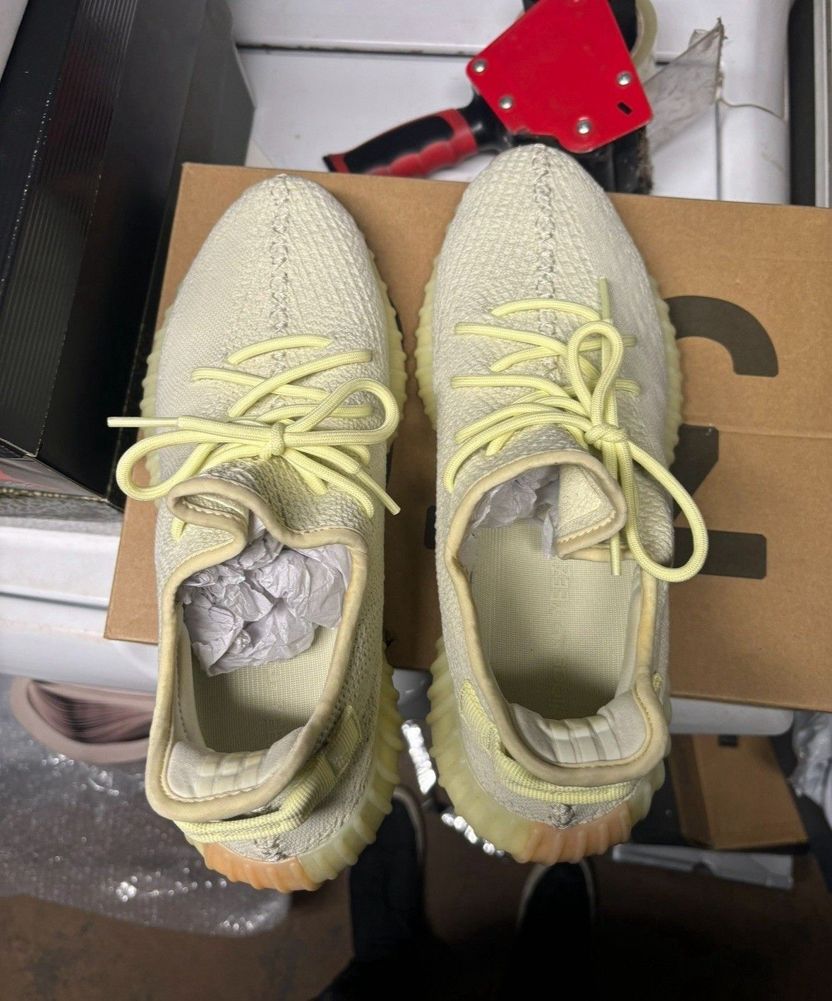 Yeezy adidas Yeezy Boost 350 V2 Butter CLEAN Size US 12 / EU 45 - 3 Thumbnail