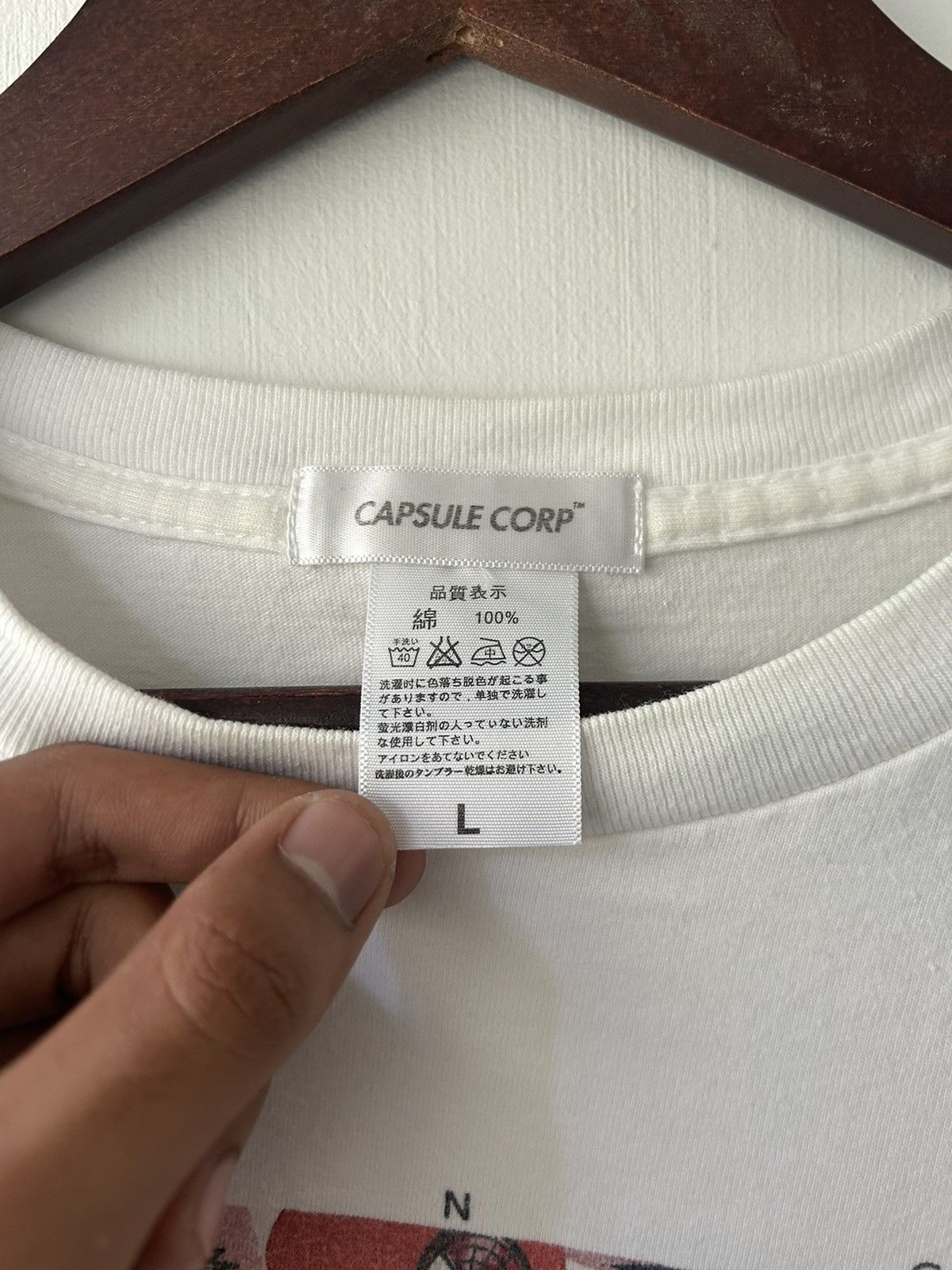 Anime Capsule Corp Anime Characters Box Logo Tee Size US L / EU 52-54 / 3 - 6 Thumbnail