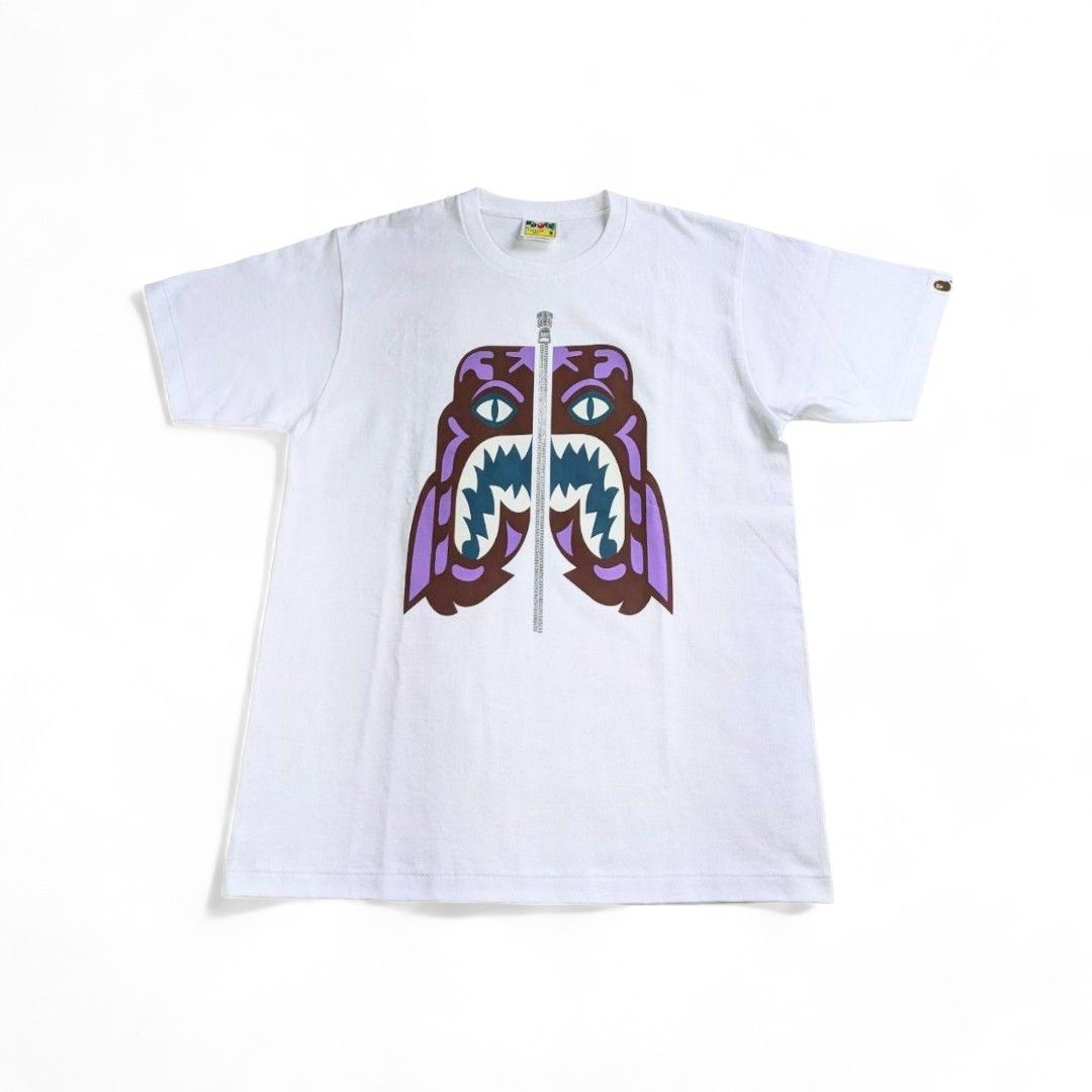 Bape A Bathing Ape (BAPE) - M Sharkhead White Bapehead Size US M / EU 48-50 / 2 - 1 Thumbnail