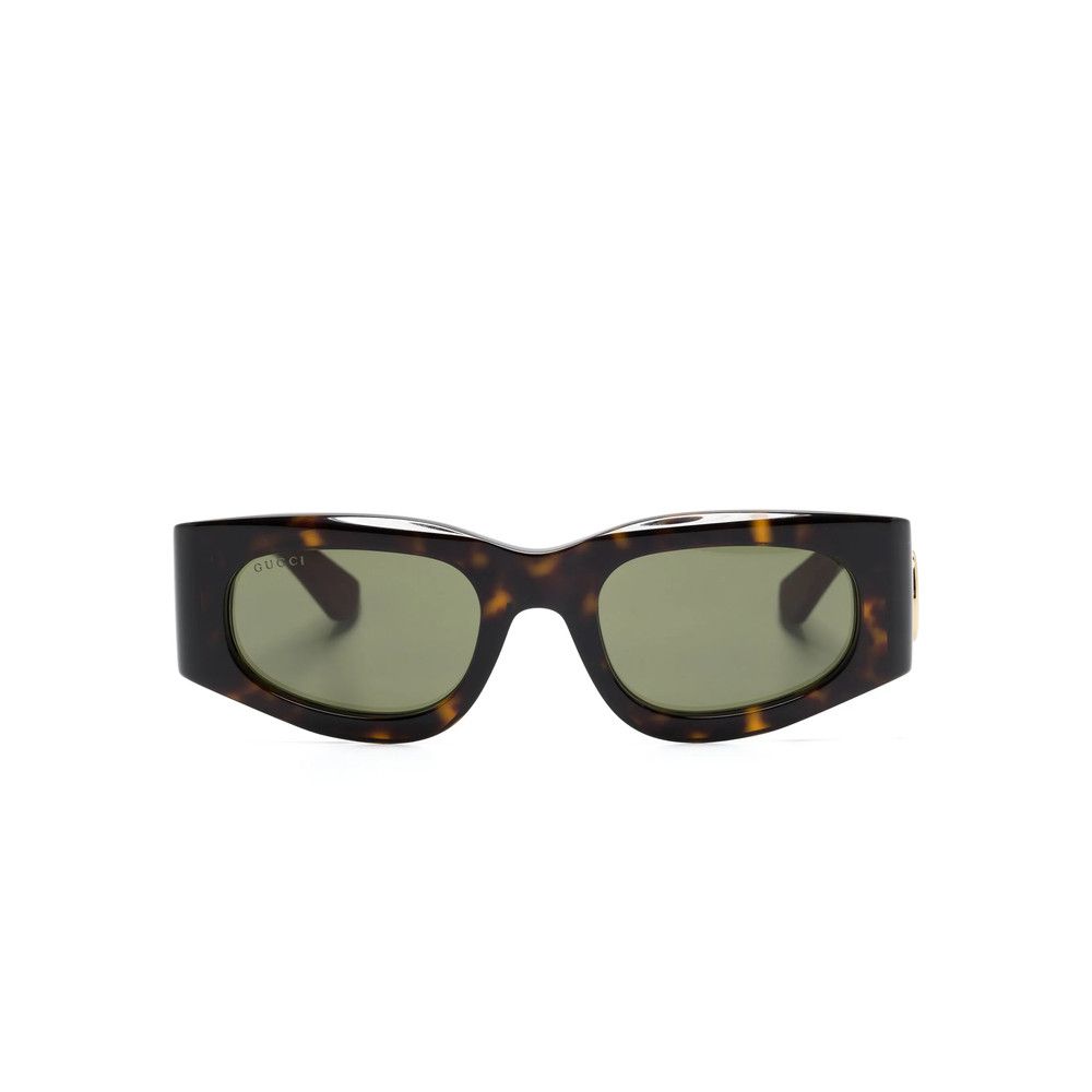 Gucci Gucci BROWN Sunglasses Size ONE SIZE - 1 Thumbnail