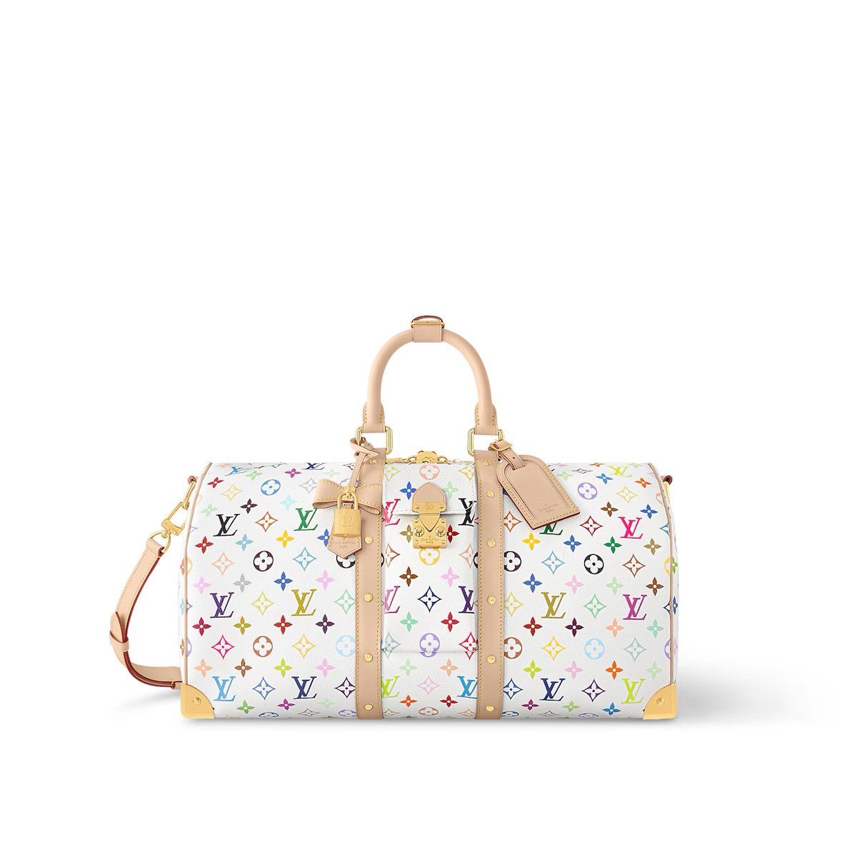 Louis Vuitton LOUIS VUITTON X Takashi Murakamk Keepall Bandoulière 45 Size ONE SIZE - 6 Thumbnail