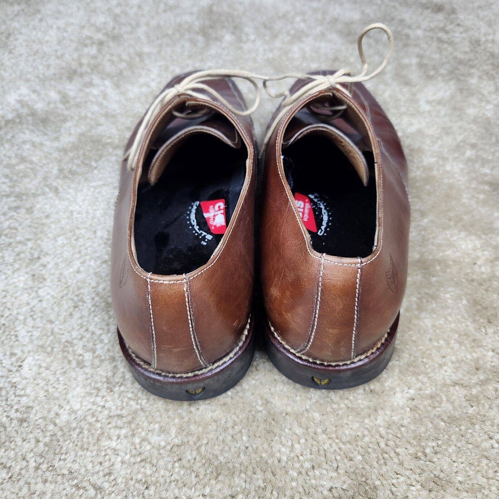 Michael Toschi Michael Toschi Calaveras Shoes Mens 12 Brown Leather Size US 12 / EU 45 - 4 Thumbnail
