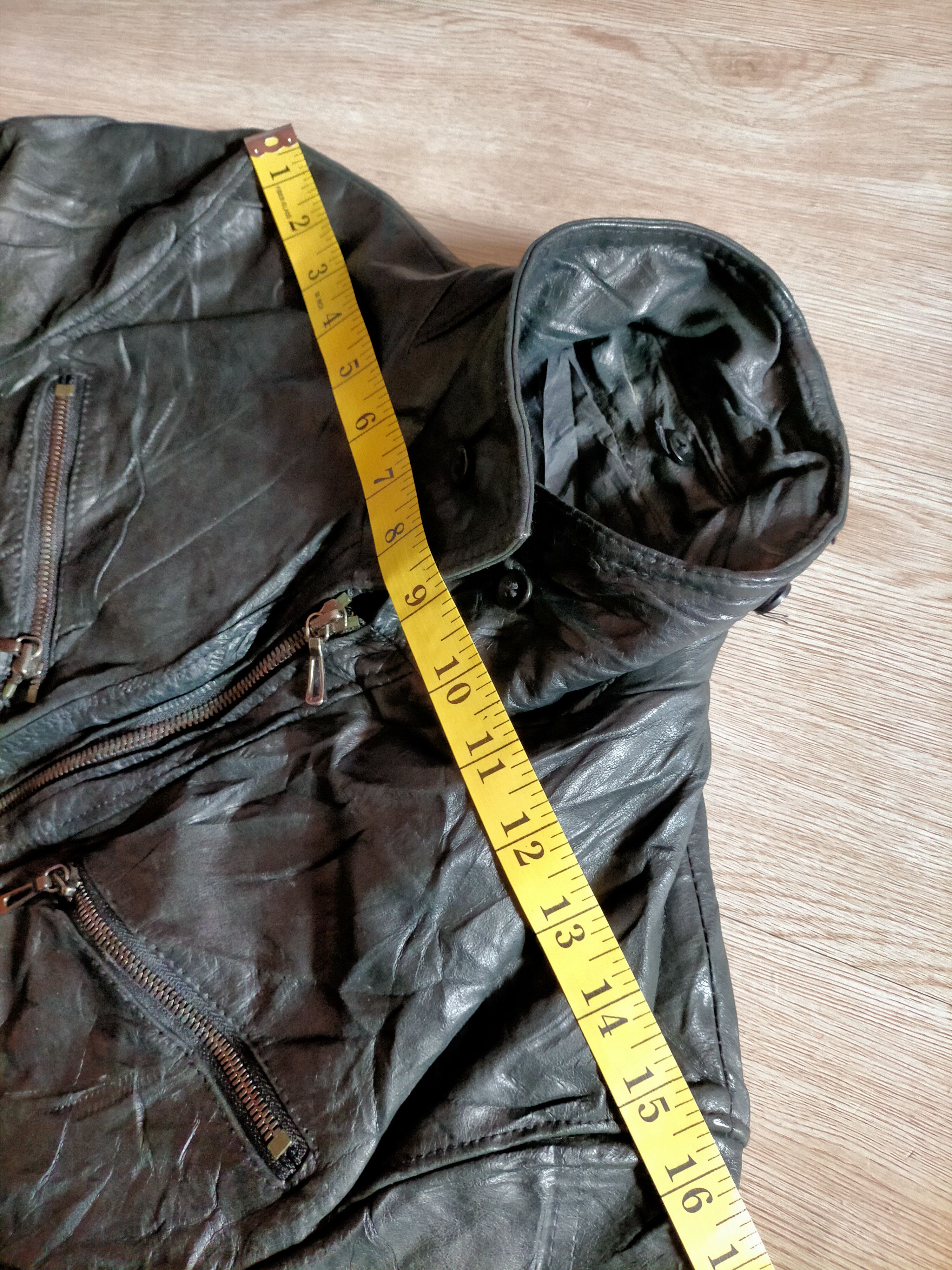 Tete Homme Tete Homme Issey Miyake Vintage Leather Ramones Jacket Size US M / EU 48-50 / 2 - 22 Thumbnail