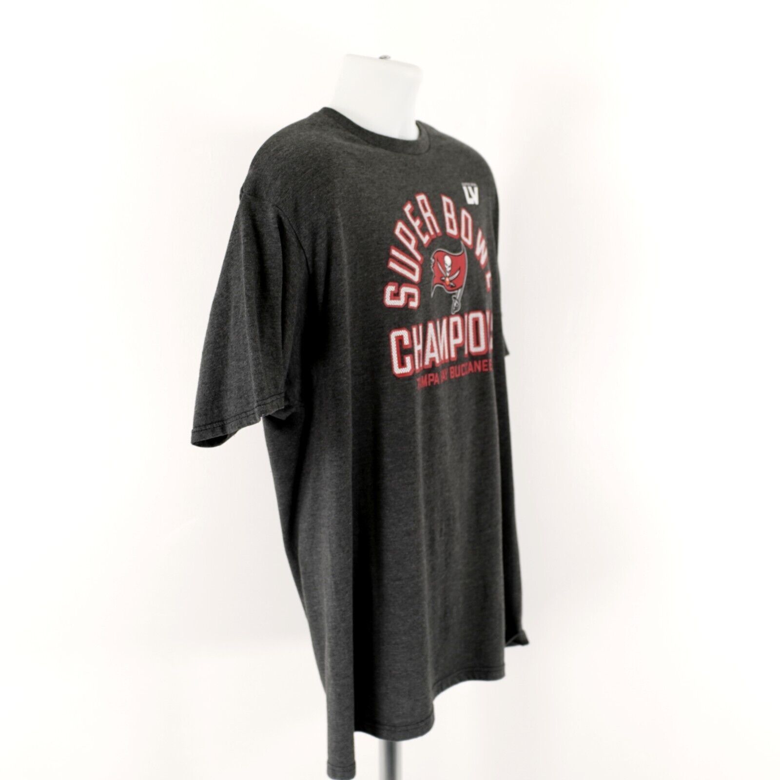 NFL NFL Optima Gray Buccaneers Super Bowl Champions LV XL T-Shir Size US XL / EU 56 / 4 - 13 Thumbnail