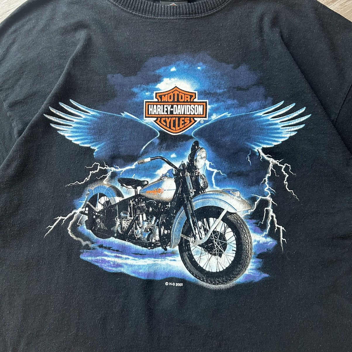 Harley Davidson × Vintage Vintage 2000 XL Harley Davidson Tee Size US XL / EU 56 / 4 - 2 Thumbnail
