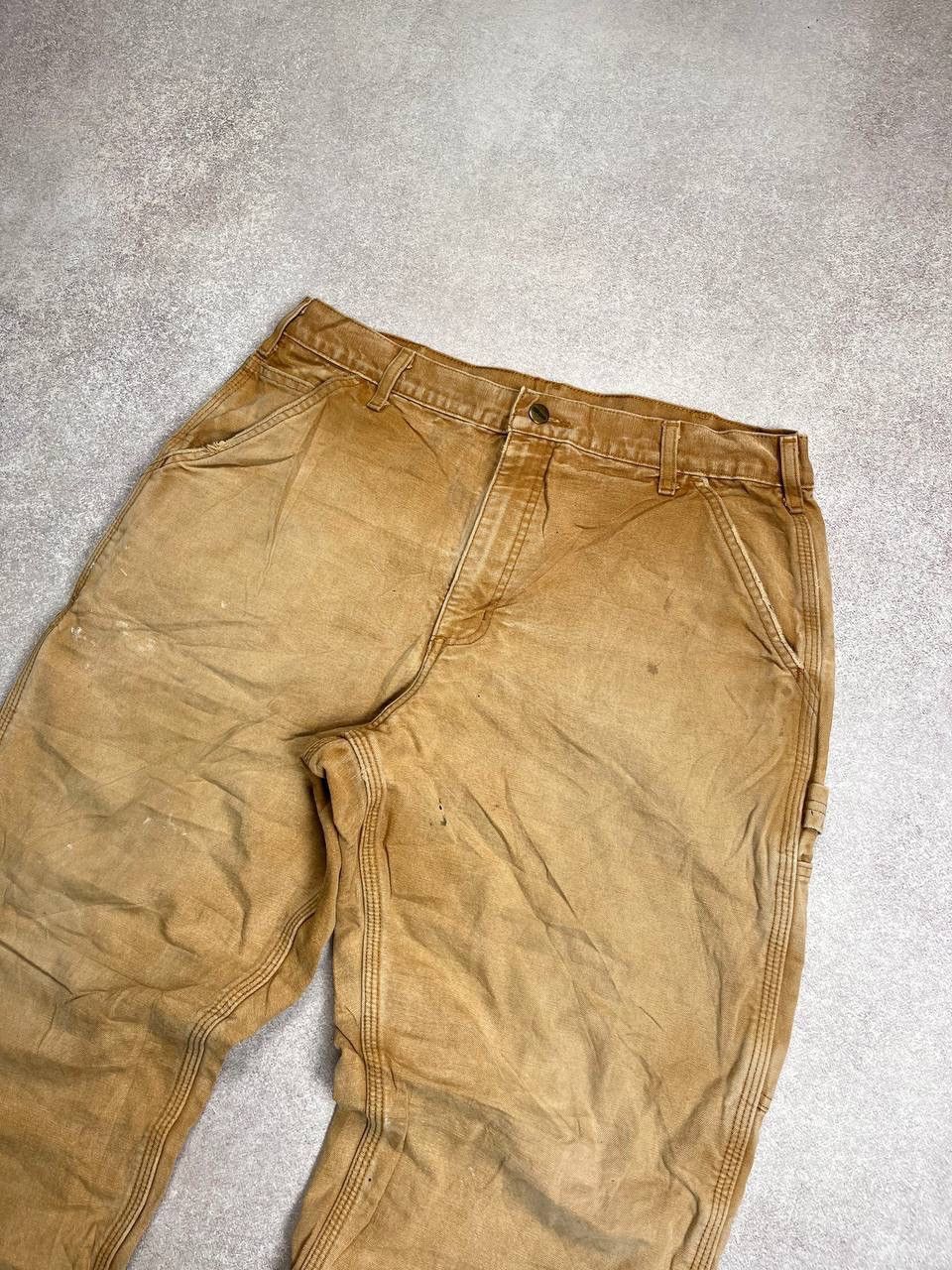Vintage Carhartt Double Knee Workwear Baggy Pants Y2K 35x30