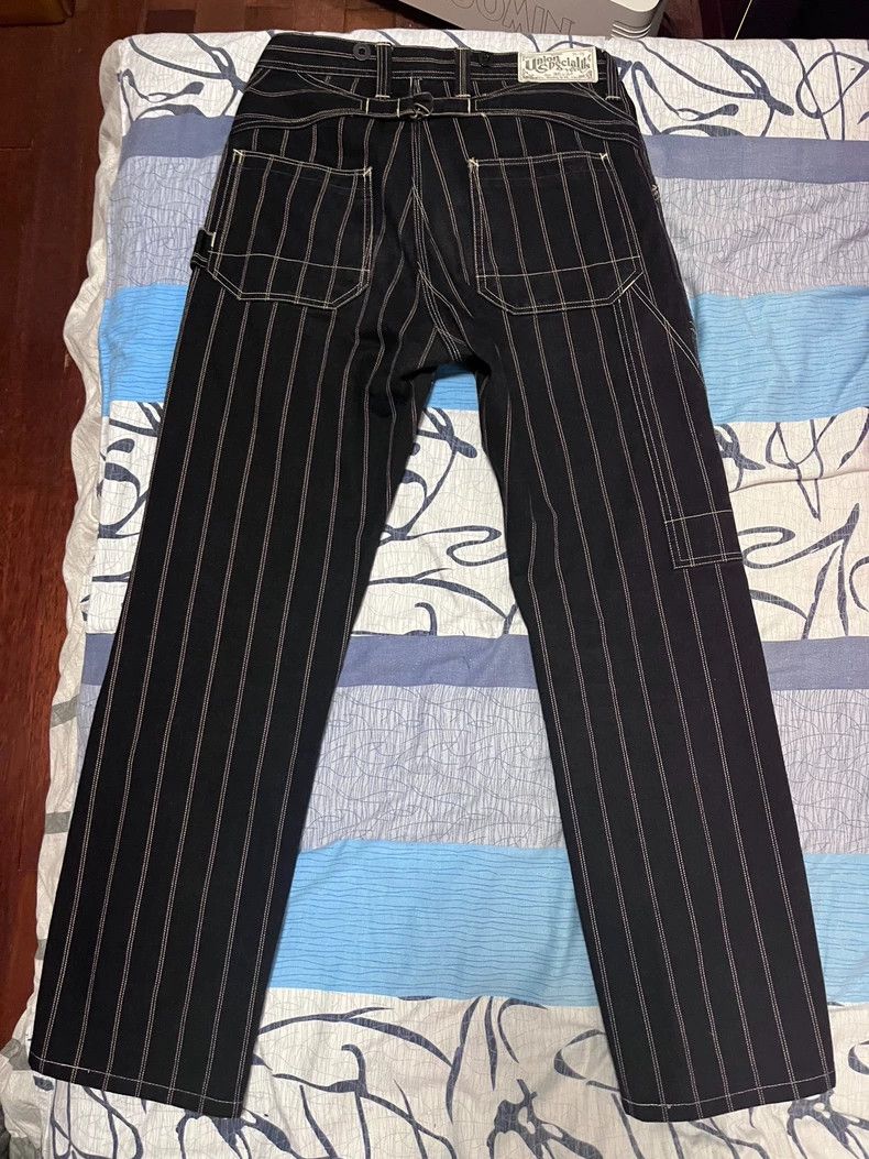 Freewheelers Freewheelers Striped railway work pants Size US 30 / EU 46 - 2 Thumbnail