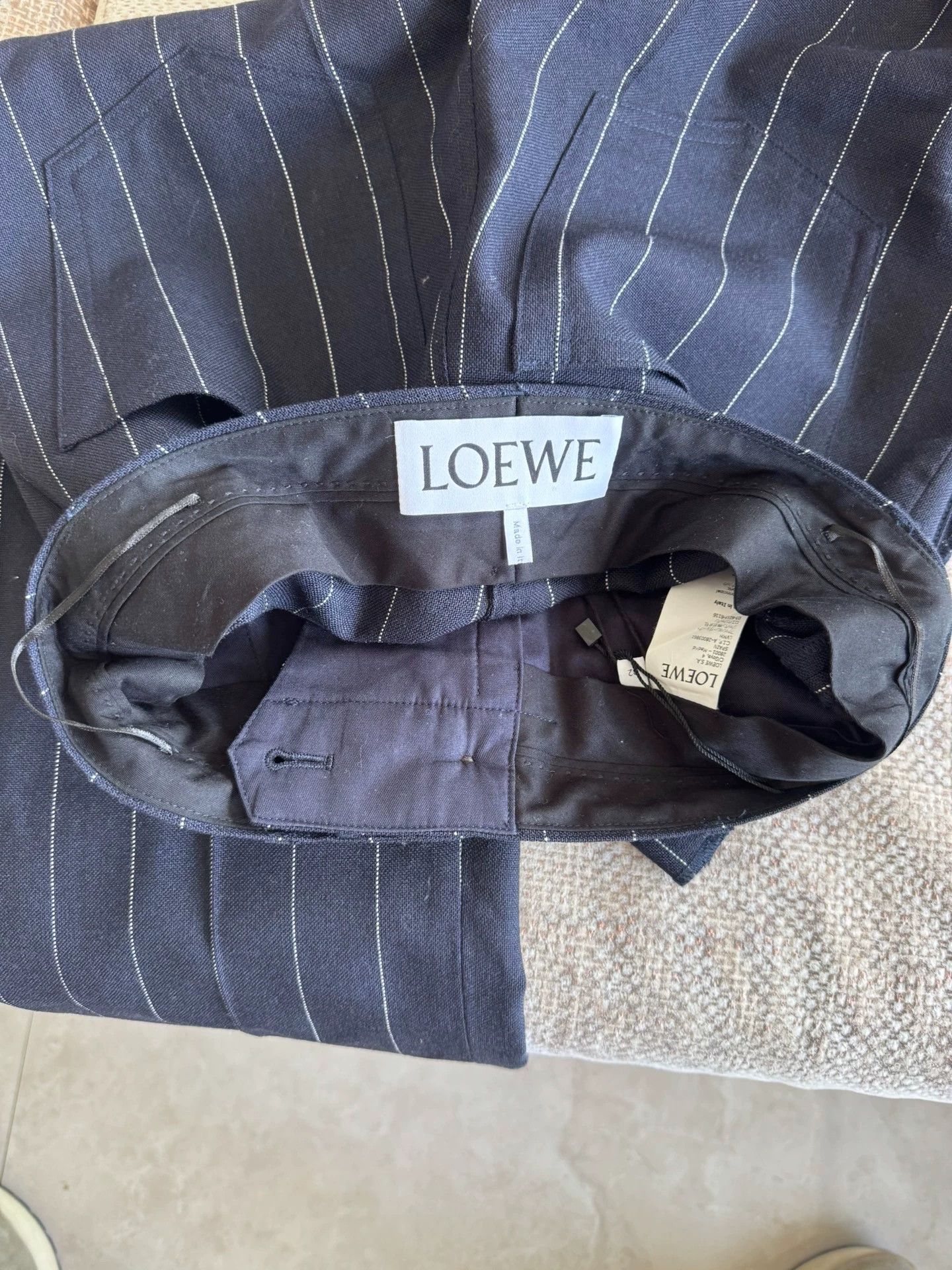 Loewe LOEWE Women's NWT Wool Size 32 Pants Size 24" / US 00 / IT 34 - 8 Thumbnail