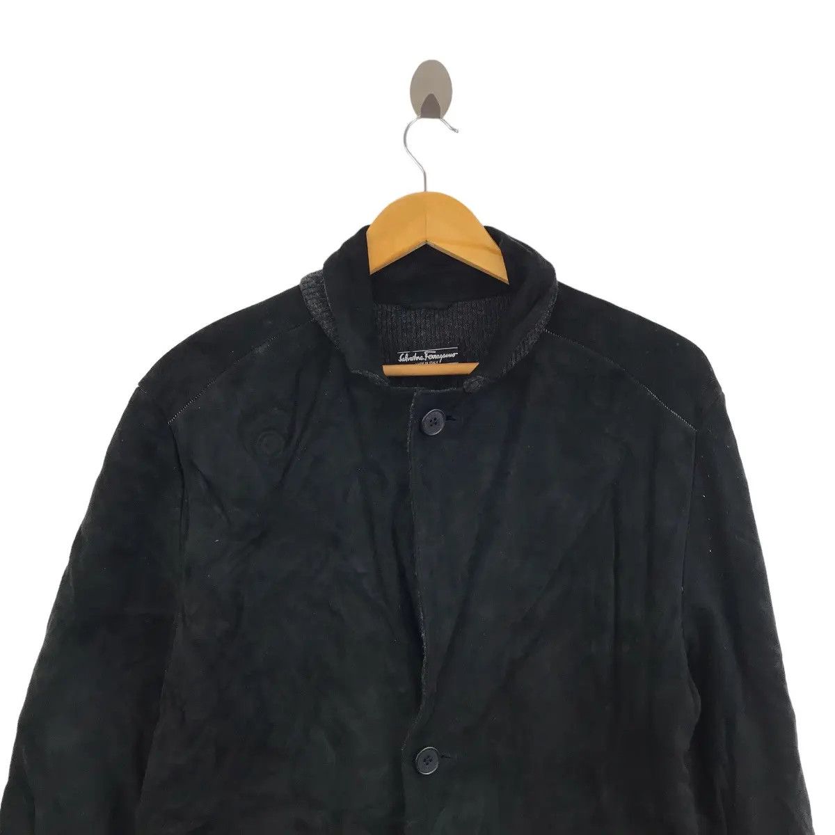 Salvatore Ferragamo Vintage SALVATORE FERRAGAMO Made In Italy Viscose Jacket Size M / US 6-8 / IT 42-44 - 2 Thumbnail