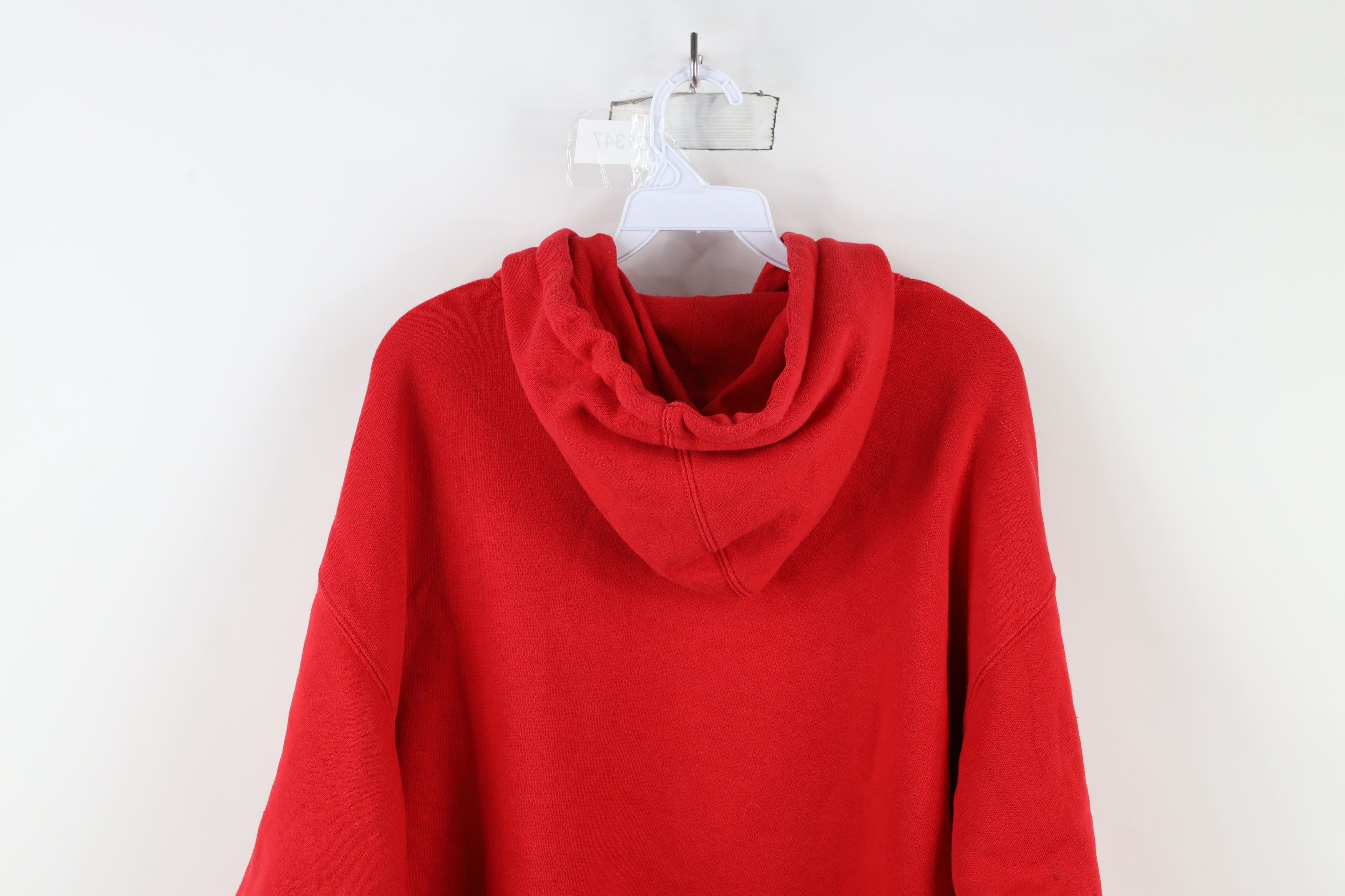 Vintage Vintage 90s Script Ohio State University Hoodie Sweatshirt Size US L / EU 52-54 / 3 - 12 Thumbnail