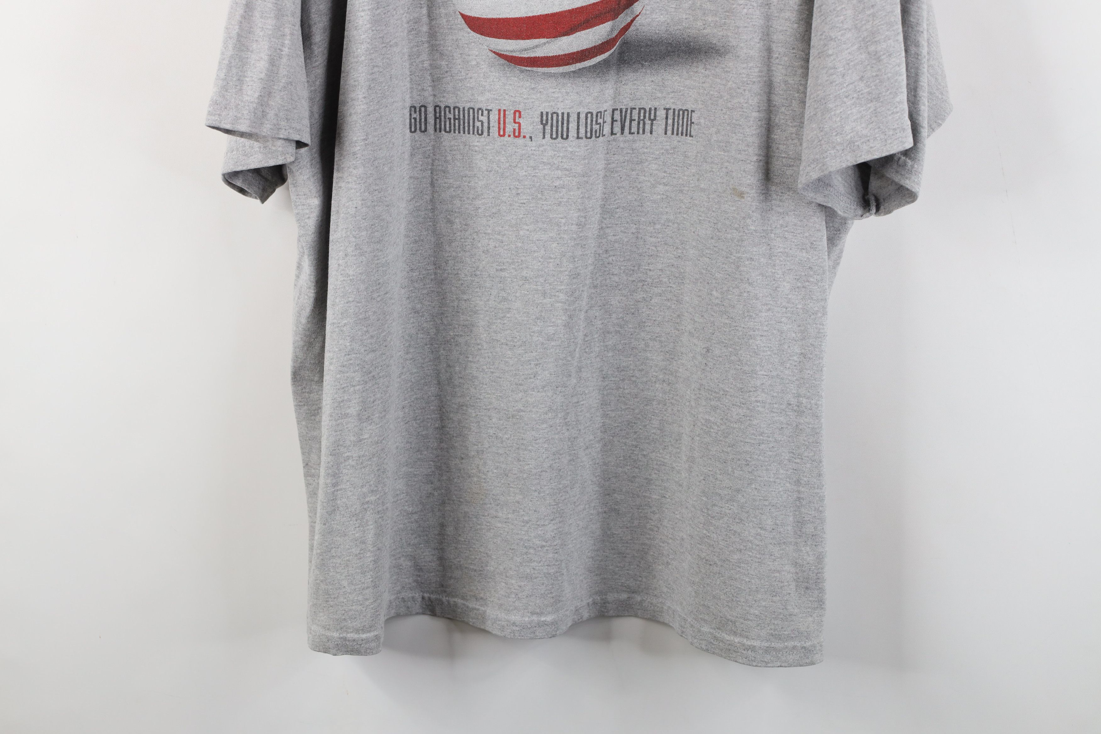 Vintage Vintage Y2K USA Olympics Team USA Basketball T-Shirt Gray Size US XXL / EU 58 / 5 - 3 Thumbnail