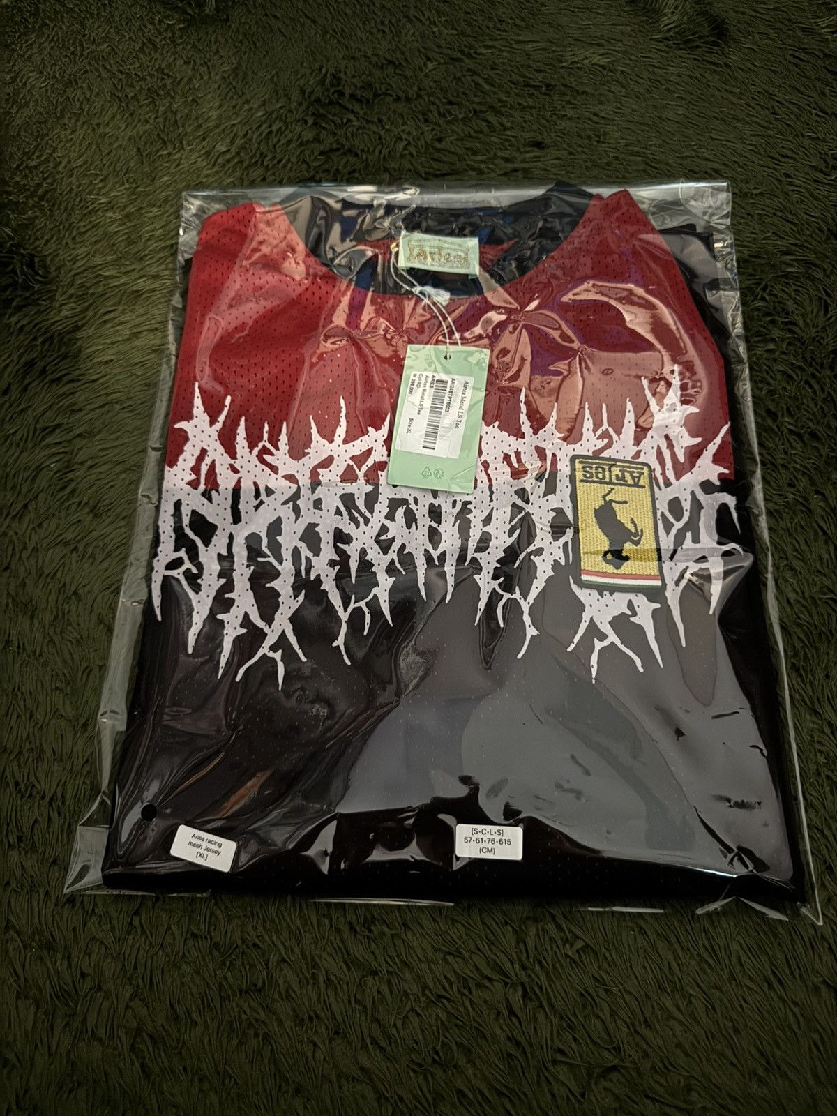 Aries [XL] Aries Metal Hardcore Airtex Mesh Long Sleeve Size US XL / EU 56 / 4 - 10 Thumbnail