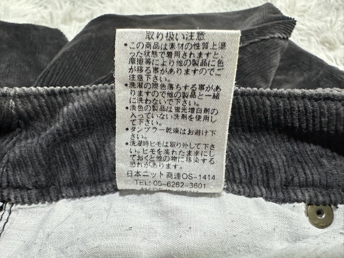 Tornado Mart 🔥Sick Y2K Japanese Laces Up Flared Corduroy Pants Size US 30 / EU 46 - 9 Thumbnail