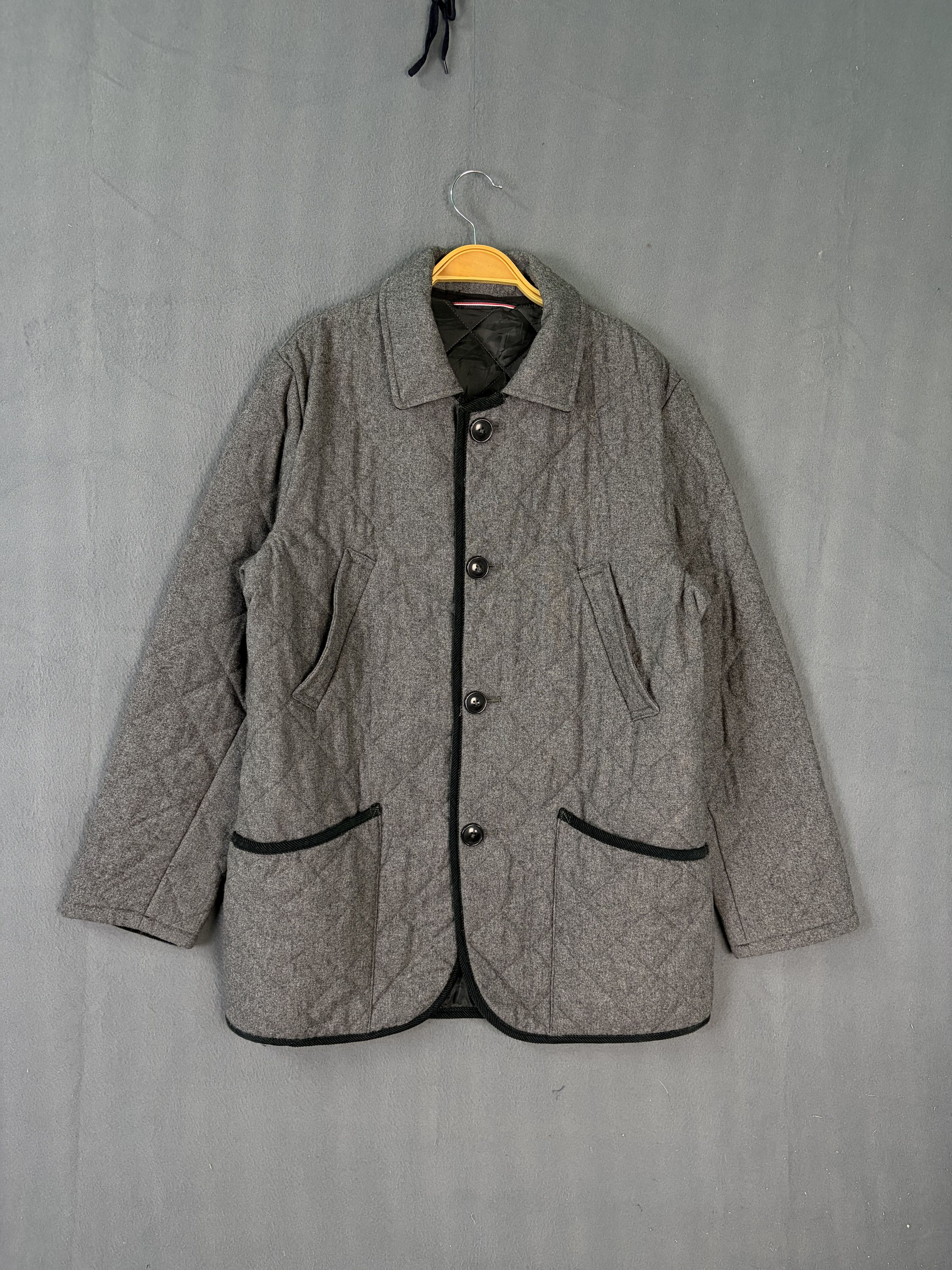 Beams Japan Beams Lights Wool Quilted Jacket Size US M / EU 48-50 / 2 - 1 Thumbnail