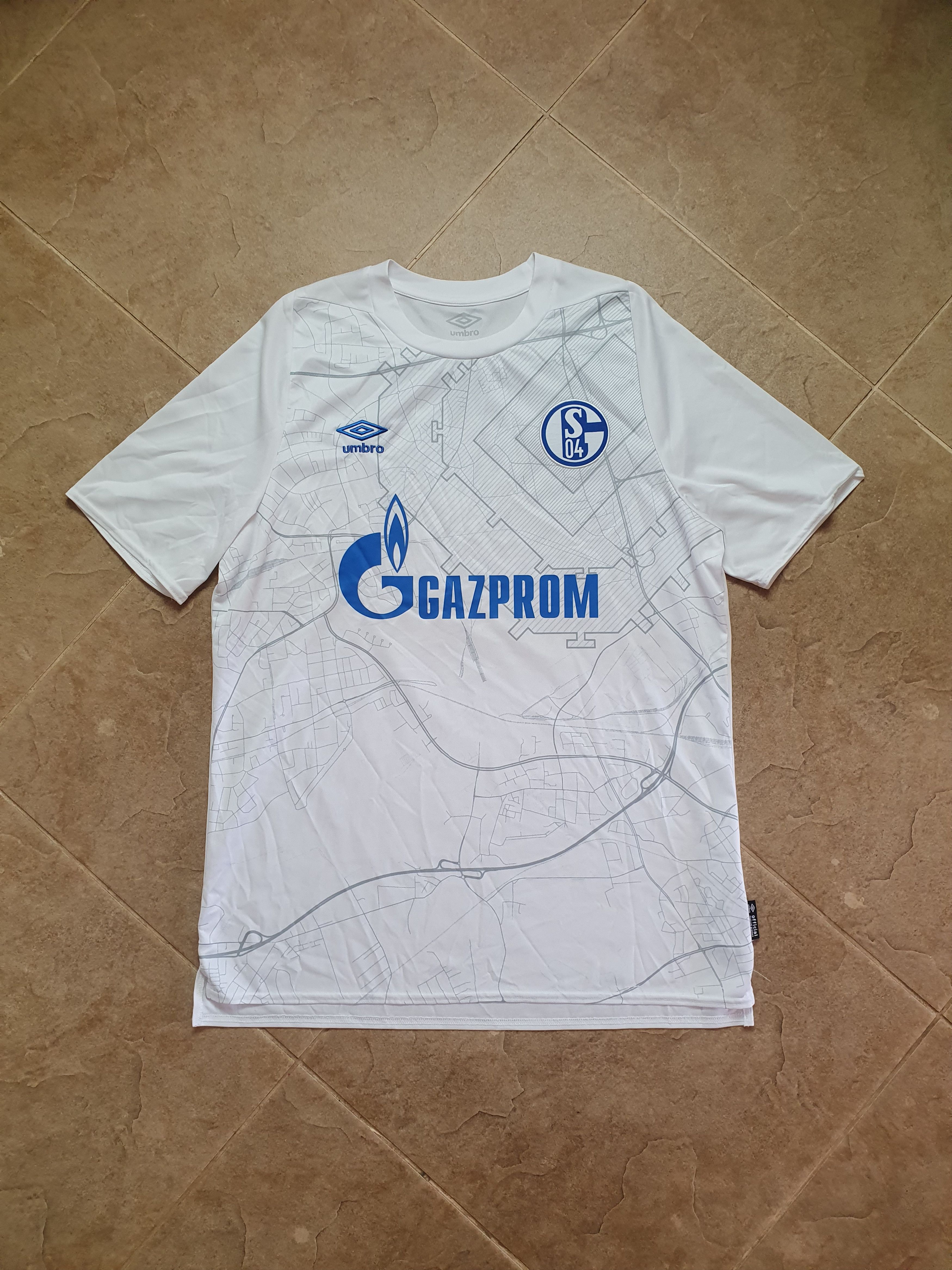 Umbro Jersey SOCCER FOOTBALL vintage t-shirt UMBRO FC SCHALKE 04 Size US XL / EU 56 / 4 - 1 Thumbnail