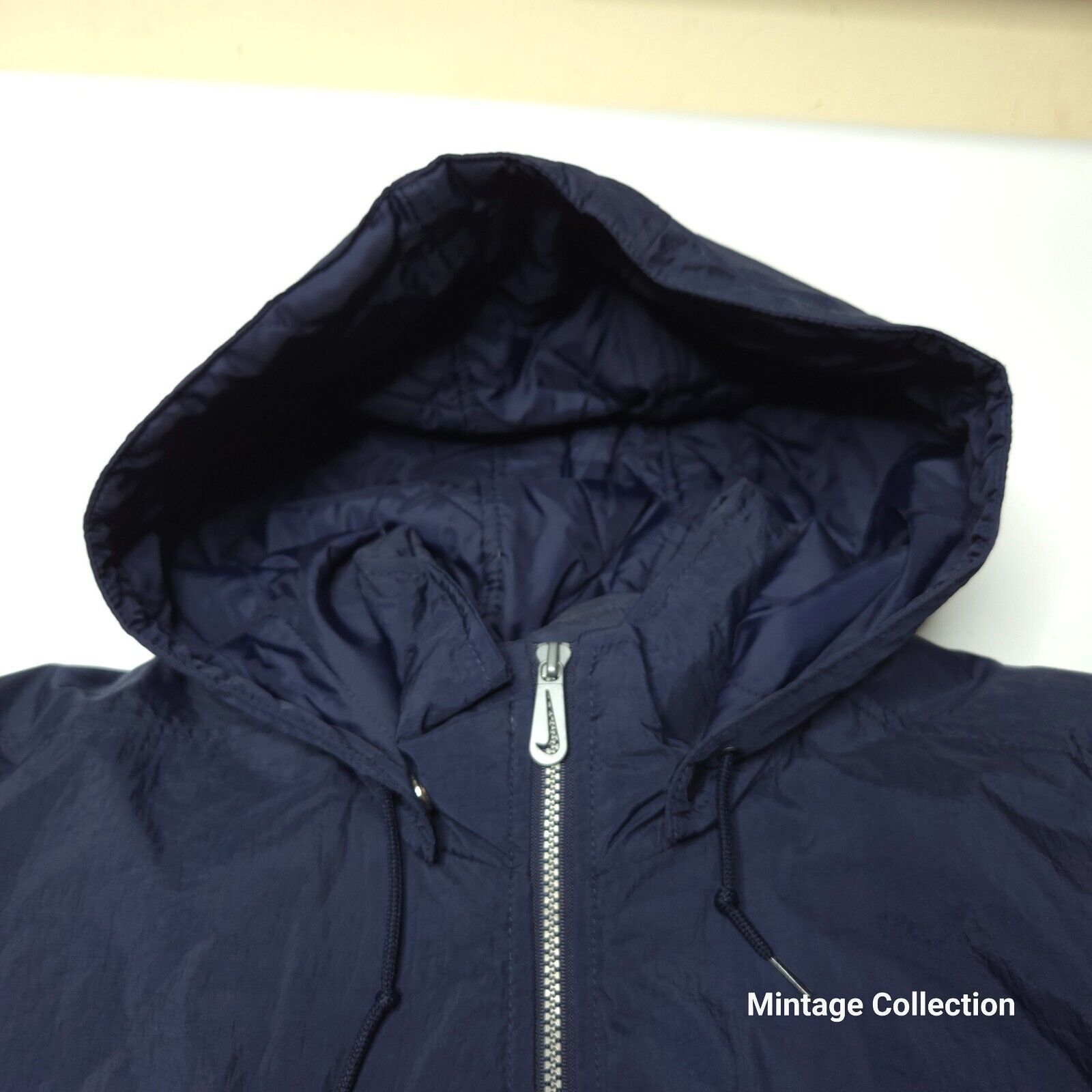 VINTAGE NIKE AIR NYLON HOODED INSULATED WINDBREAKER JACKET