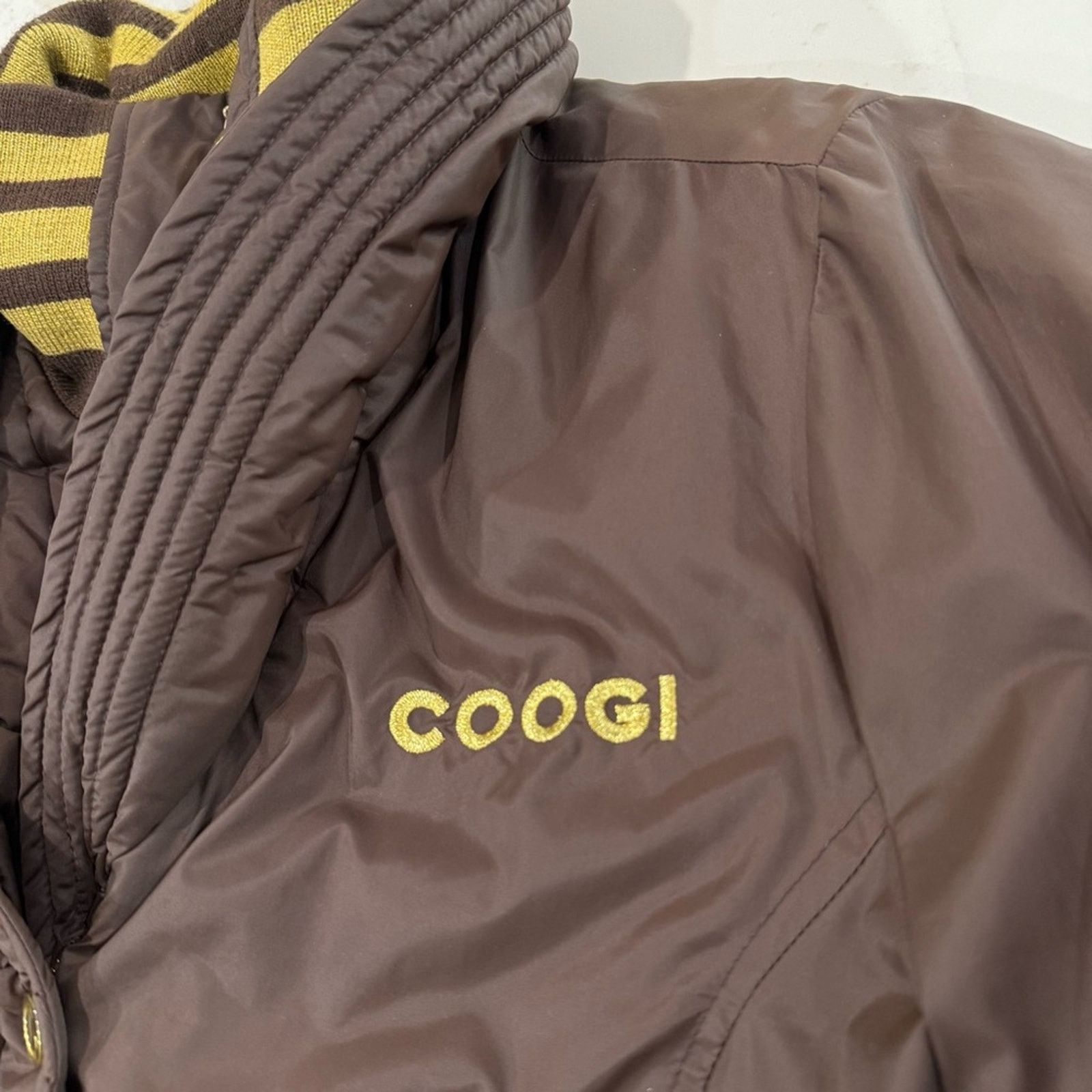 Coogi Vintage COOGI Long Puffer Coat Cinch Waist Women’s 2X Brown Size XXL / US 16-18 / IT 52-54 - 11 Thumbnail