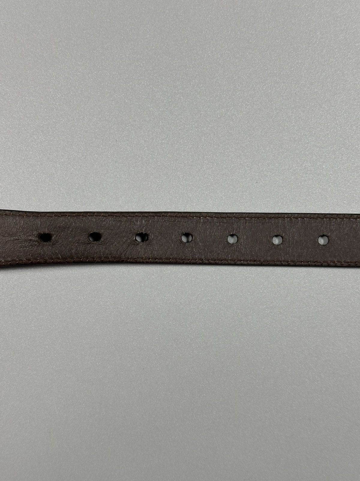 Brunello Cucinelli Brunello Cucinelli Croc Leather Sterling Silver Western Belt Size ONE SIZE - 11 Thumbnail