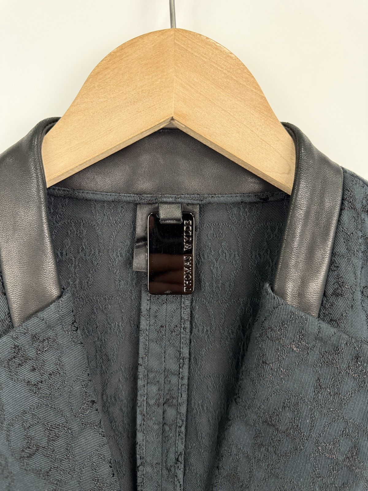 Thomas Wylde 🇺🇸 Thomas Wylde Skull Coat Leather Insert on The Collar Size M / US 6-8 / IT 42-44 - 6 Thumbnail