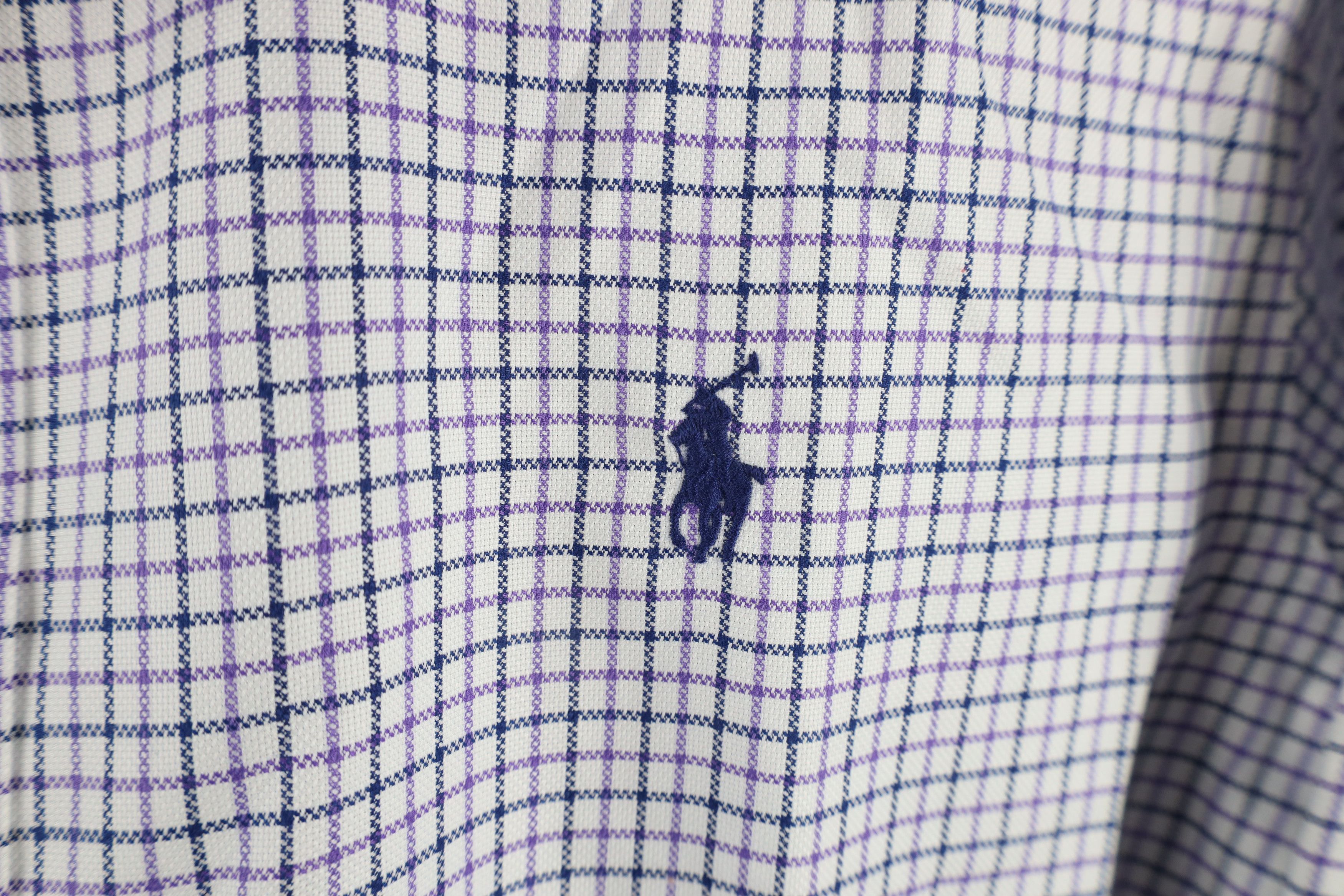Ralph Lauren × Vintage New Ralph Lauren Fit Easy Care Collared Button Shirt Plaid Size US M / EU 48-50 / 2 - 4 Thumbnail
