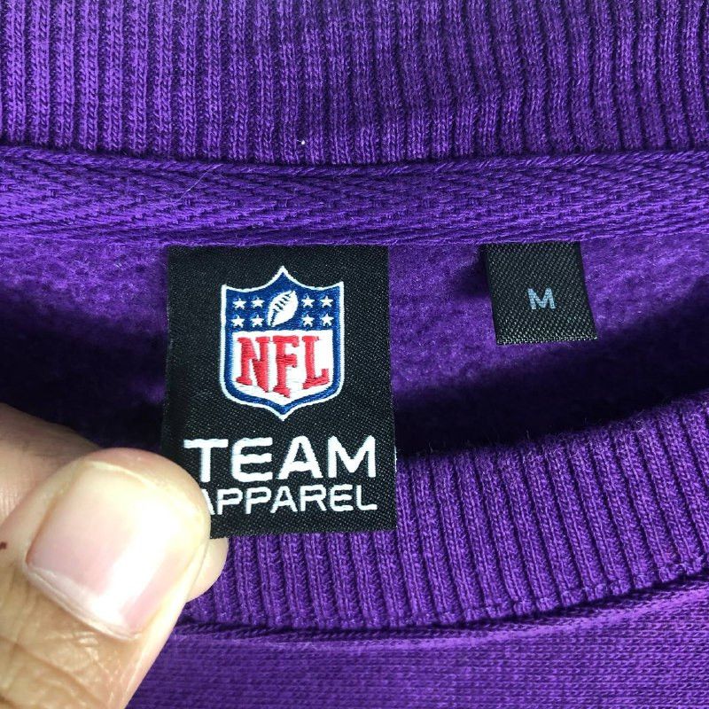 NFL Vintage NFL Team Apparel Minnesota Vikings Sweatshirt Size US M / EU 48-50 / 2 - 9 Thumbnail