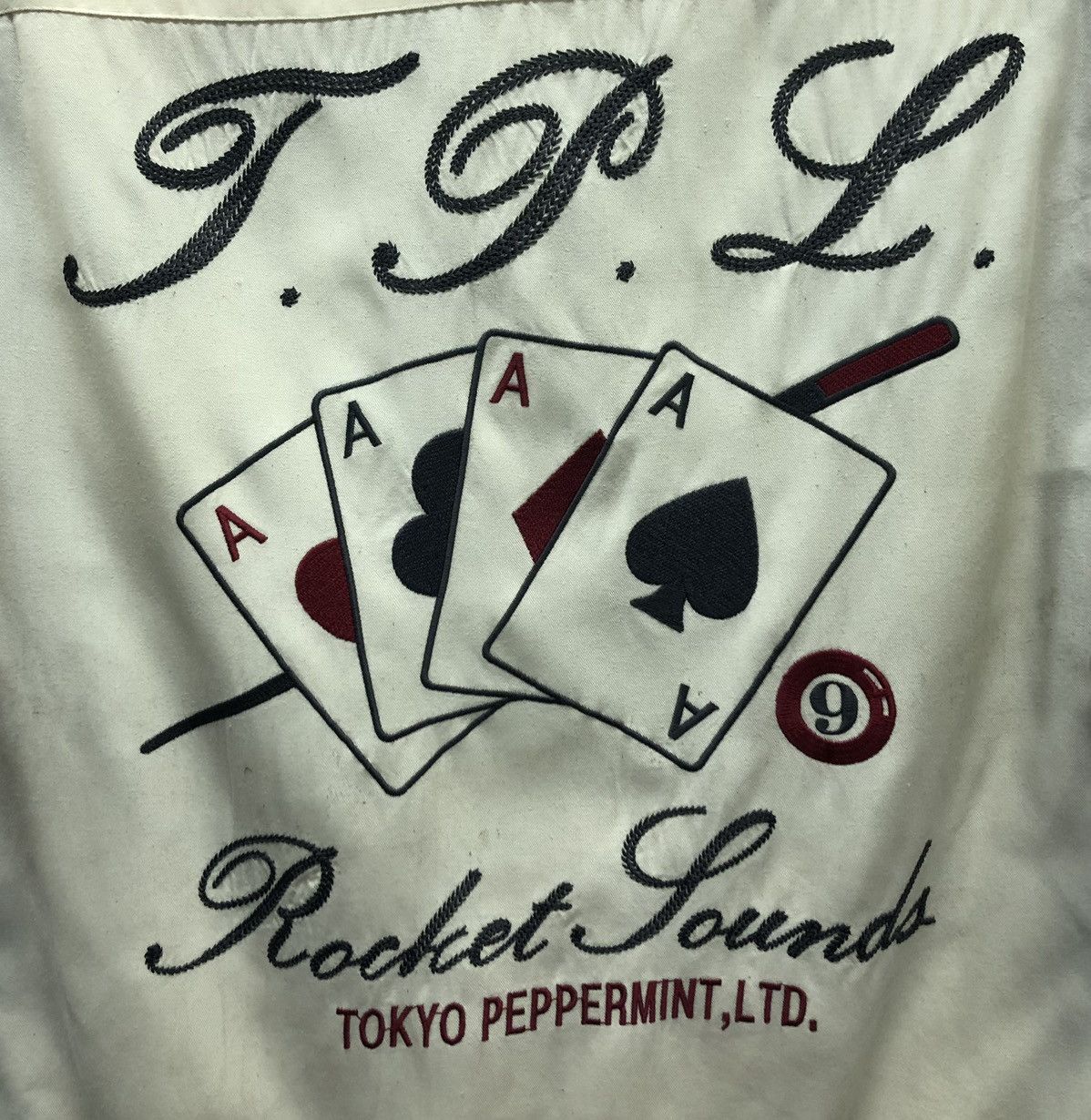 Japanese Brand Rocket Sounds "T.P.L." Tokyo Peppermint Bowling Shirt Size US L / EU 52-54 / 3 - 3 Thumbnail