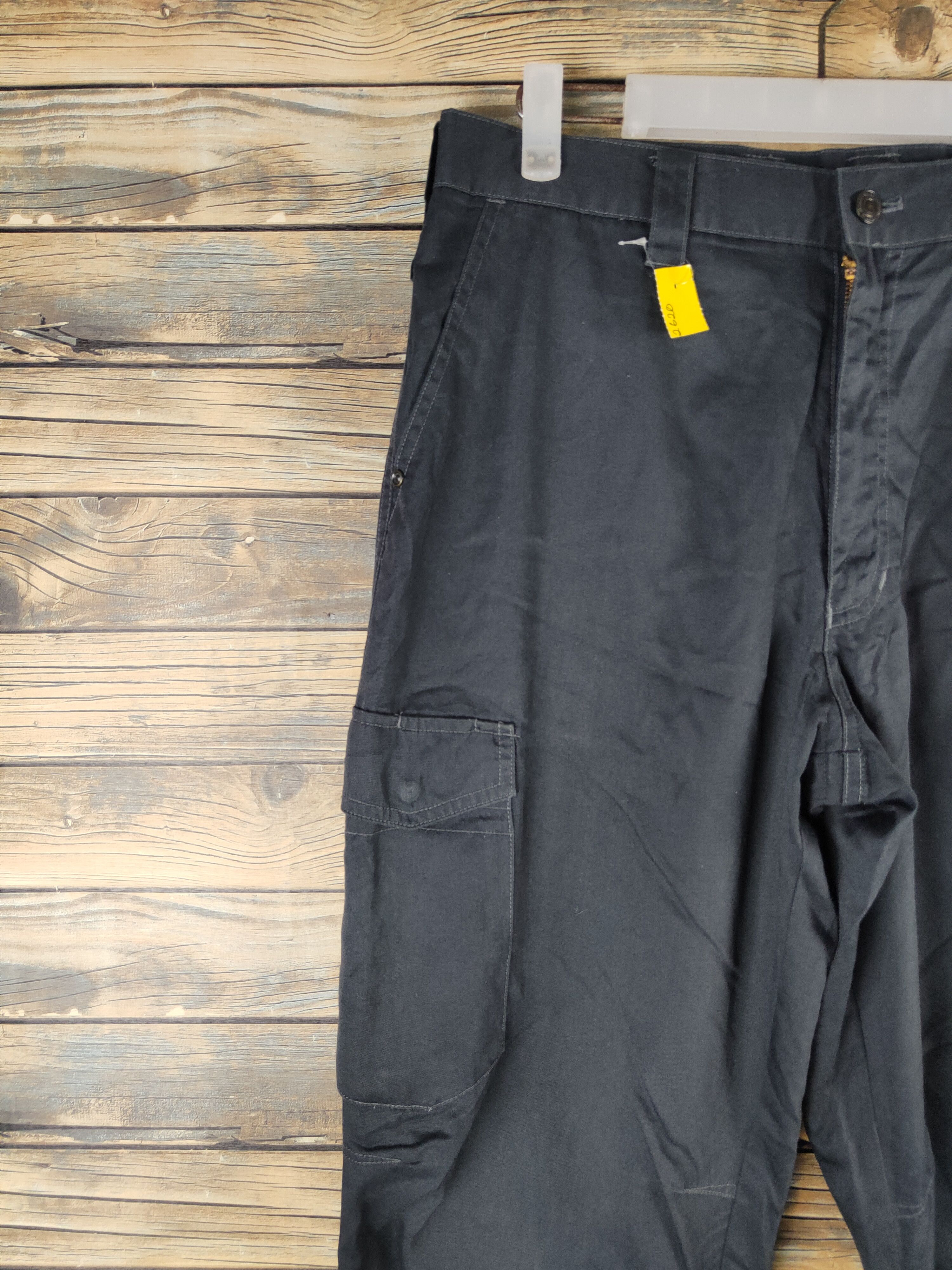 Japanese Brand DL ZDragon Black Multipocket Joggers #2620 Size US 32 / EU 48 - 3 Thumbnail
