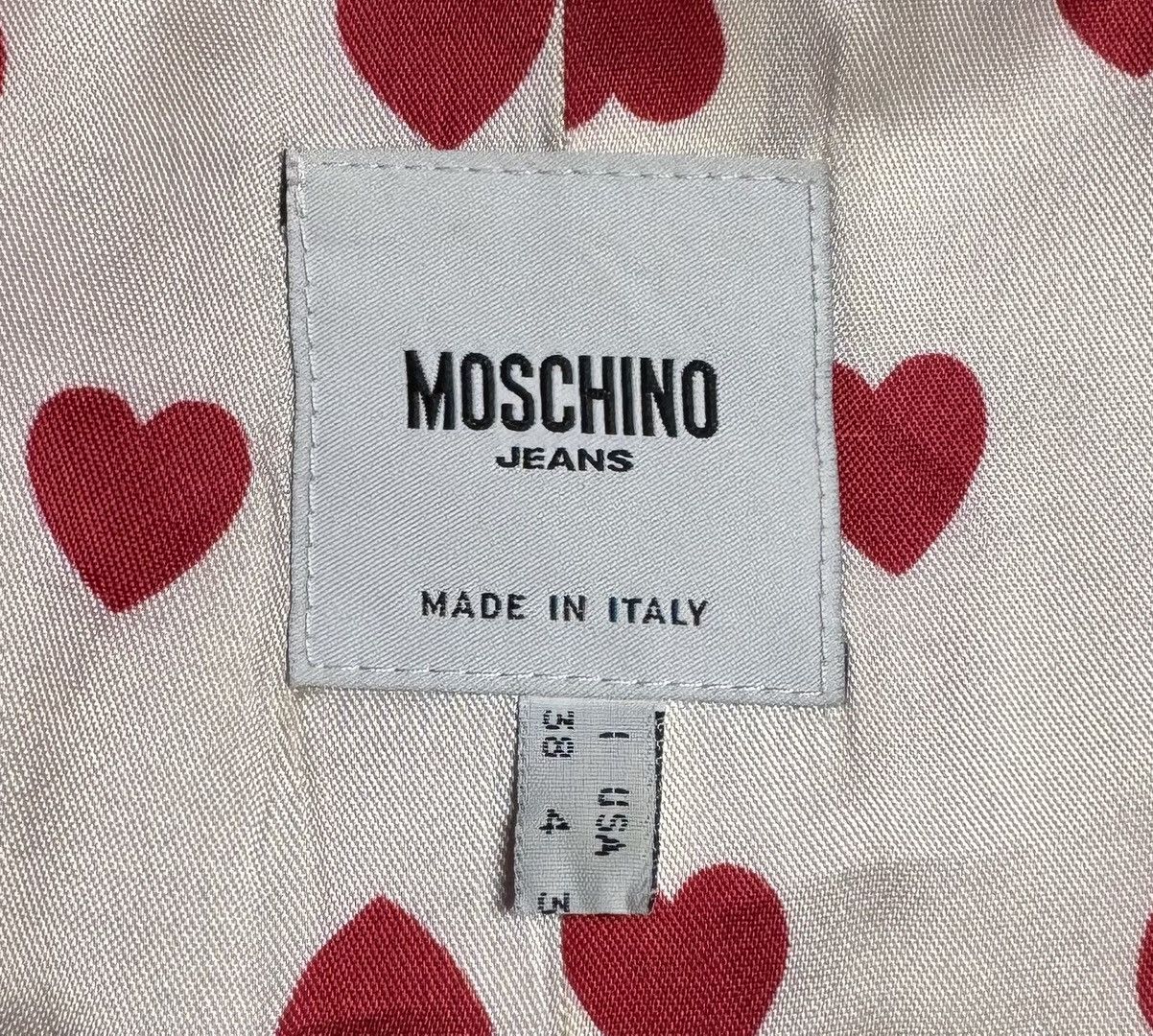 Moschino Moschino Jeans Red Cotton Blazer Jacket size US 4 UK 8 Size S / US 4 / IT 40 - 10 Thumbnail