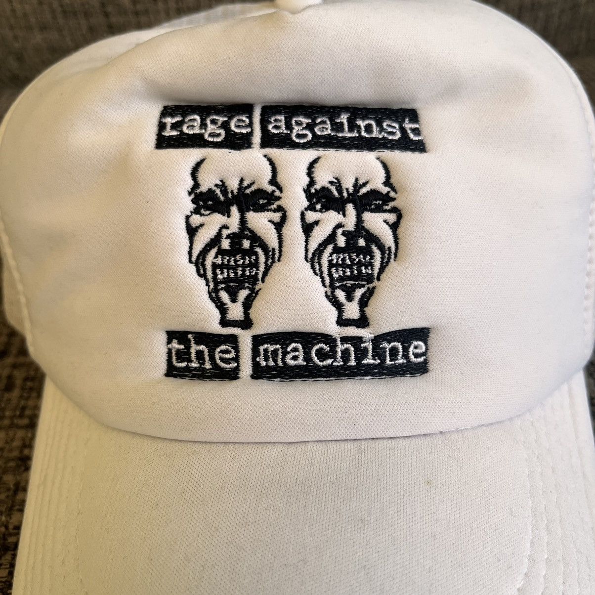 Vintage Rage Against The Machine Ultra Rare Tour Promo Snapback Hat Size ONE SIZE - 2 Thumbnail