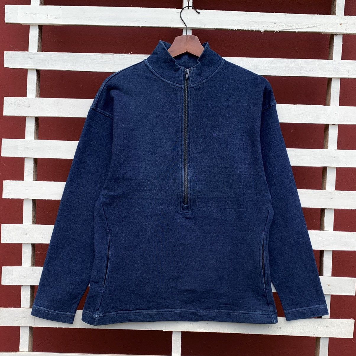 Blue Blue Japan × Indigo × Vintage Vintage Blue Blue Japan Sweatshirt Size US M / EU 48-50 / 2 - 1 Thumbnail