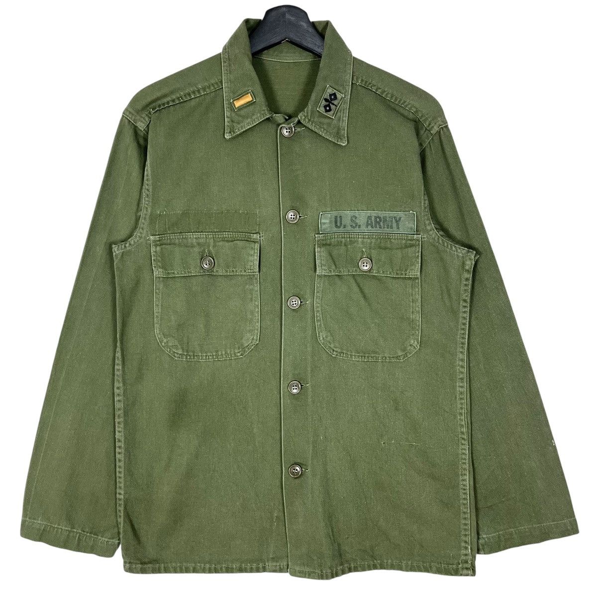 Vintage 50’s Korean War US Army Jacket With DIY Painting